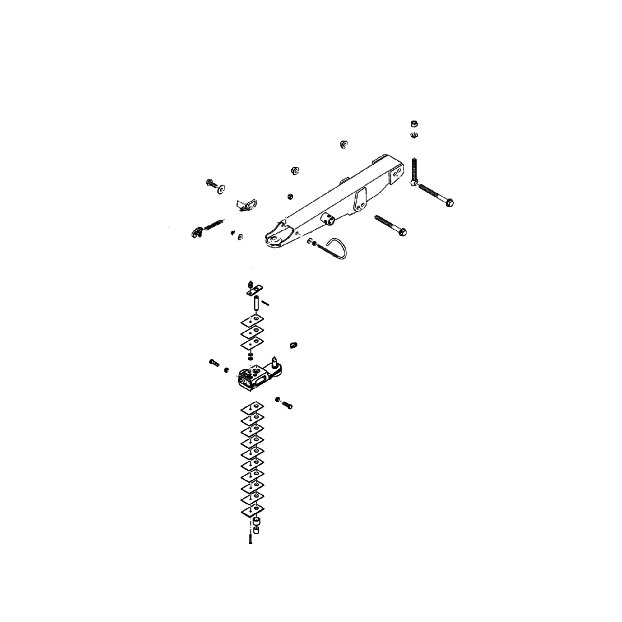 John Deere Ball Joint Hitch Attachment - BE31176