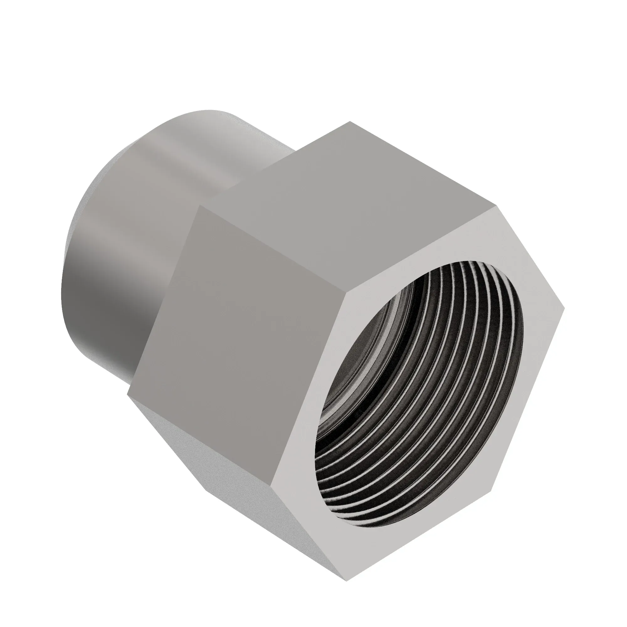 John Deere Straight Hydraulic Male to Female Fitting - CXT21812