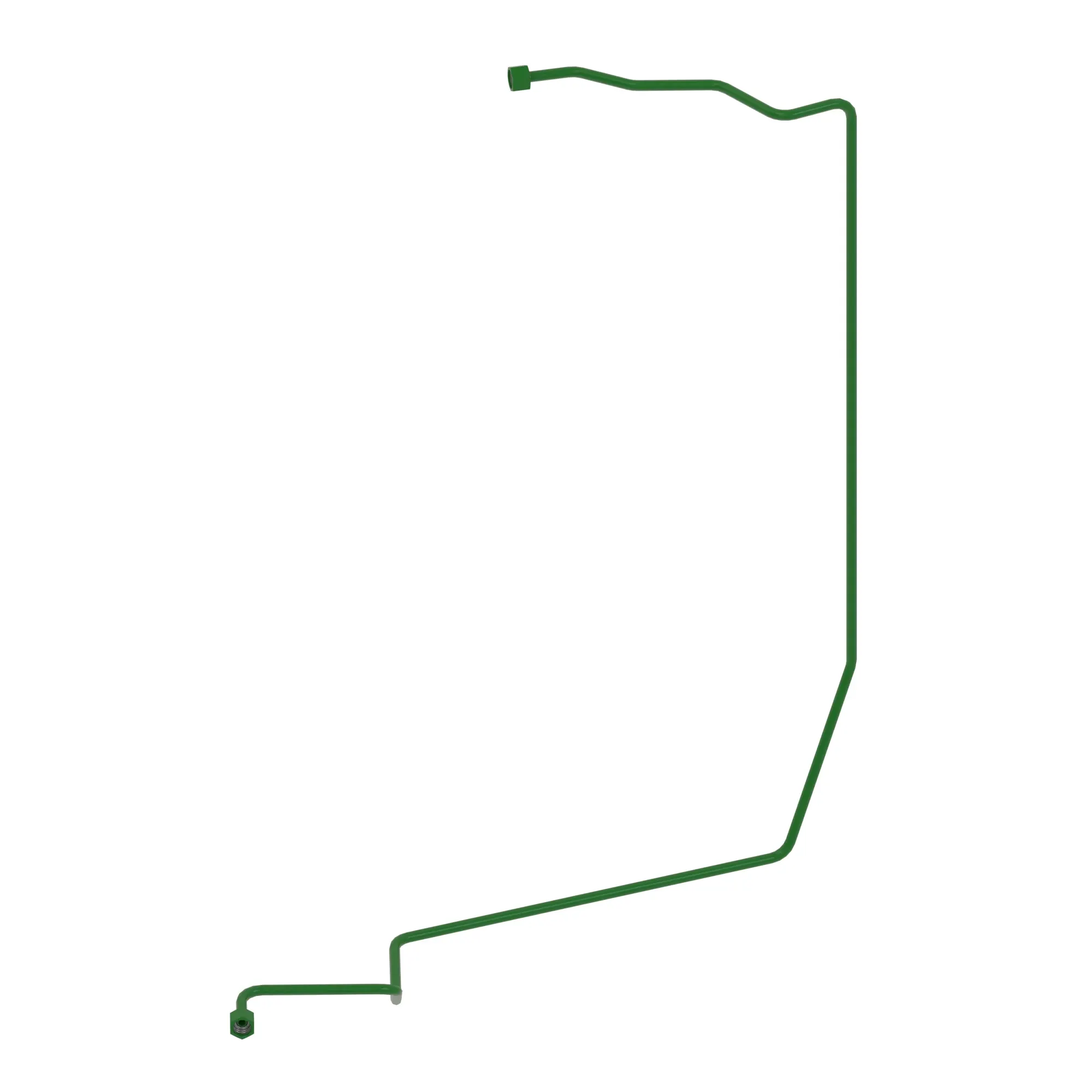 John Deere Power Brake Single Wide Oil Tube - AXE52251