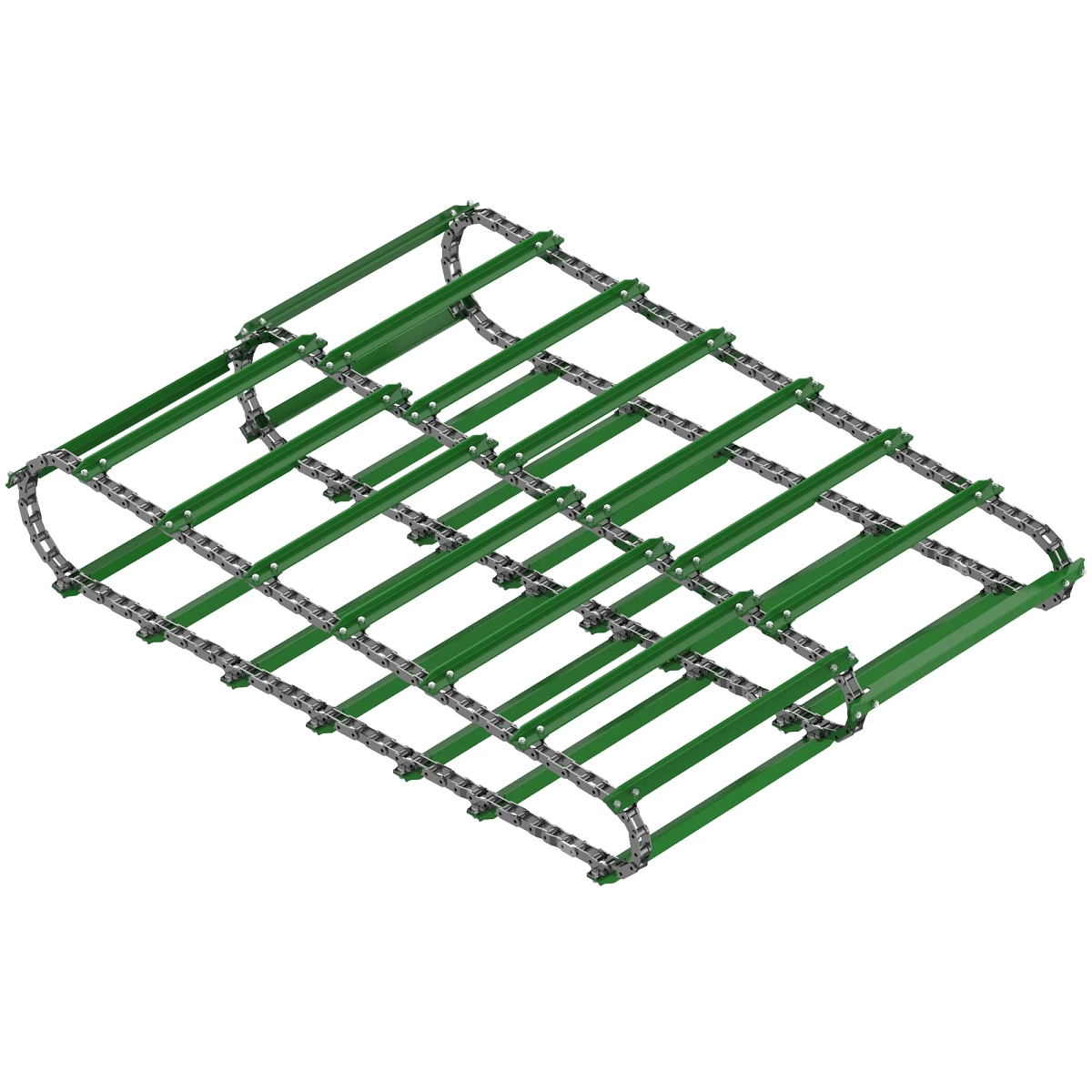 Chain Kit, Belt-Over-Chain - #4 12F
