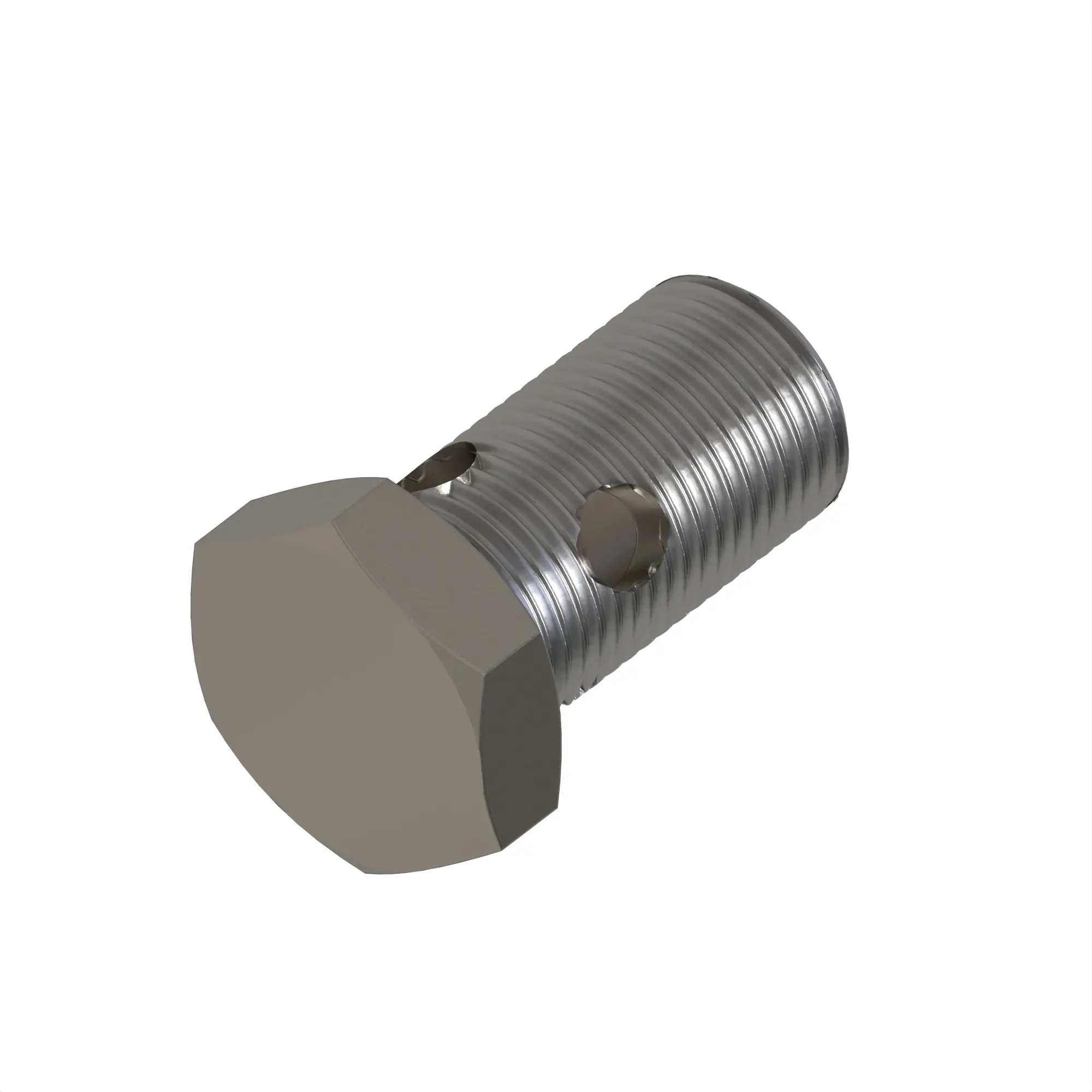 John Deere Banjo 4-Holes Screw Fitting - R530369