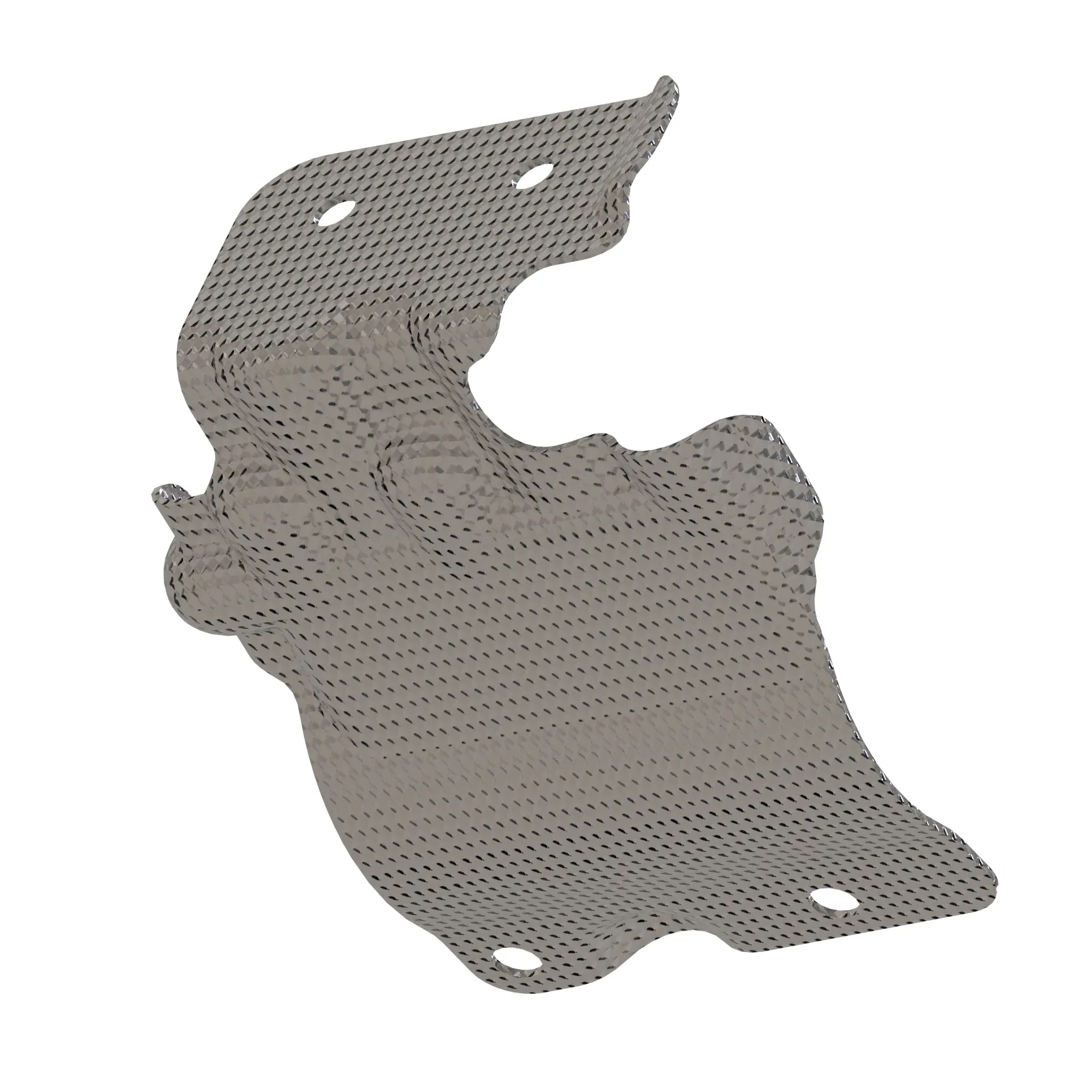 John Deere Exhaust Gas Recirculation Heat Shield - REC368650100