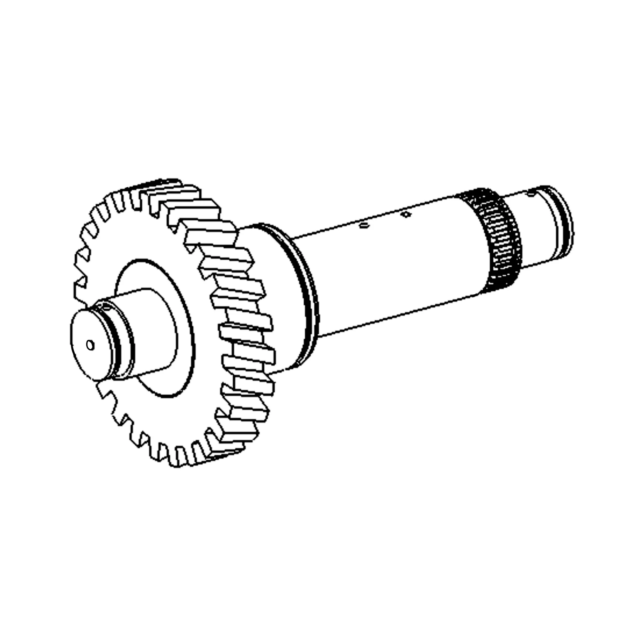 John Deere High Range Clutch Shaft - T294888