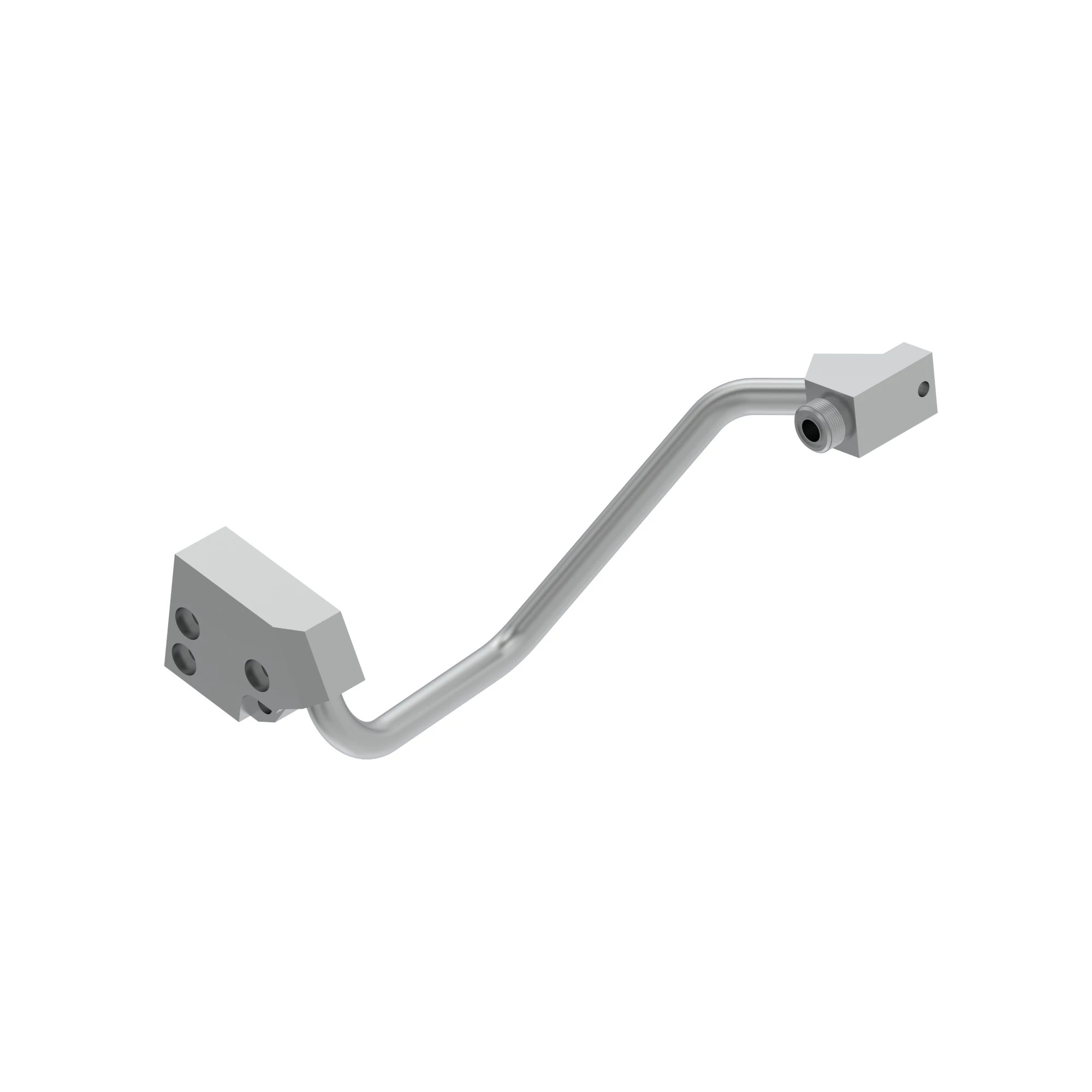 OIL TUBE, FRONT PRESSURE, LEFT 6WD