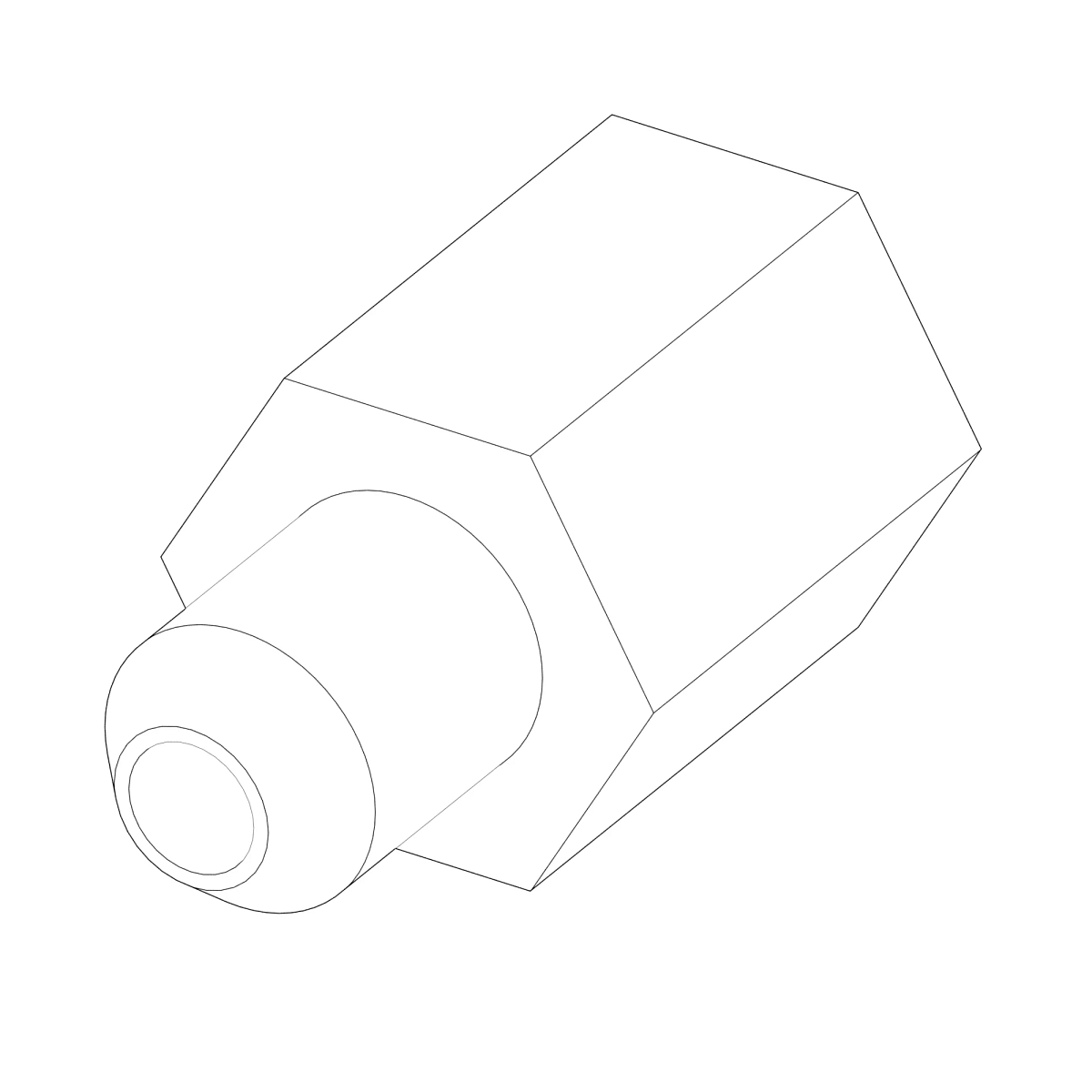 Reducer, Male Jic/Fem JIC