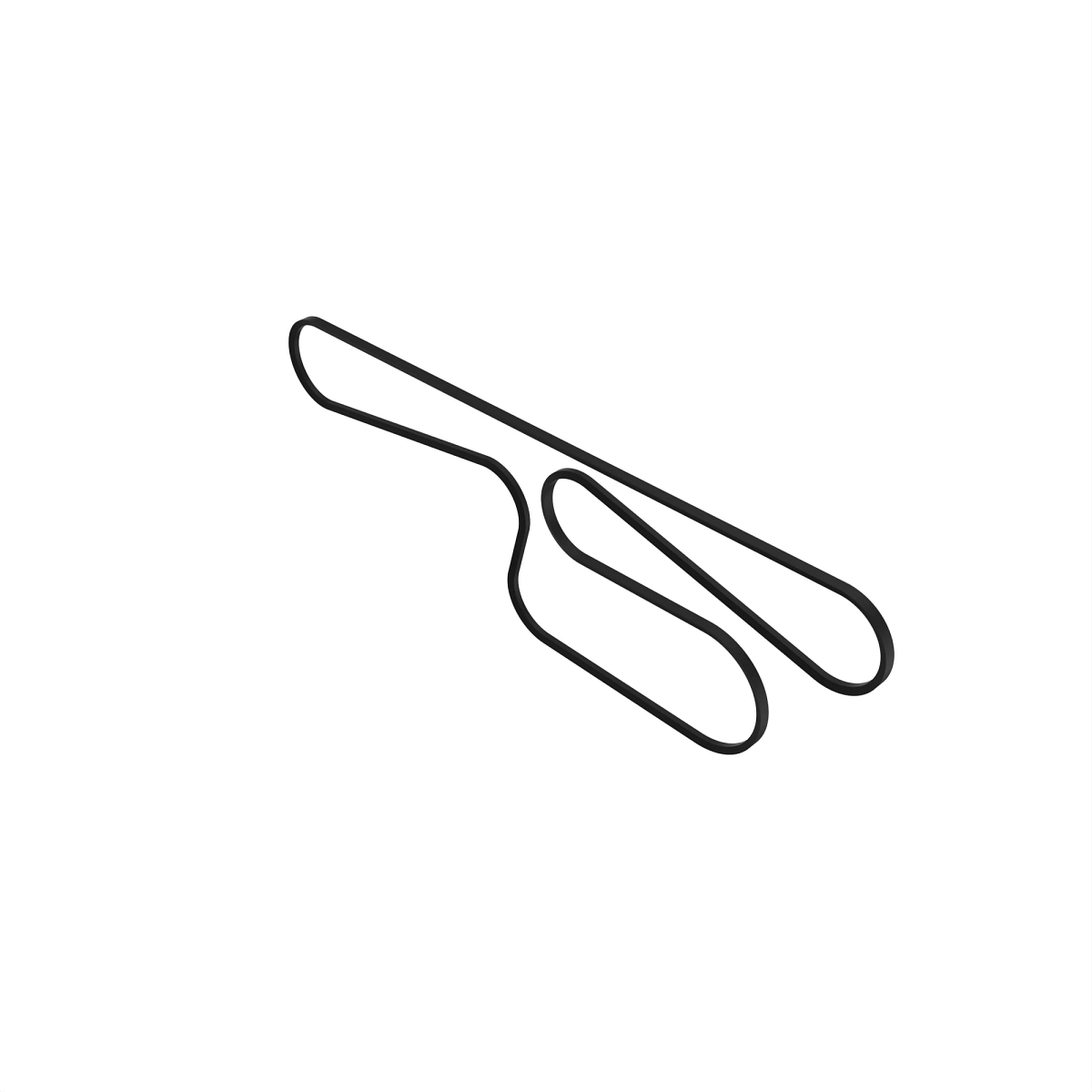 John Deere V-Belt, Effective Length 3691.99 mm (145.35 inch) - M136137