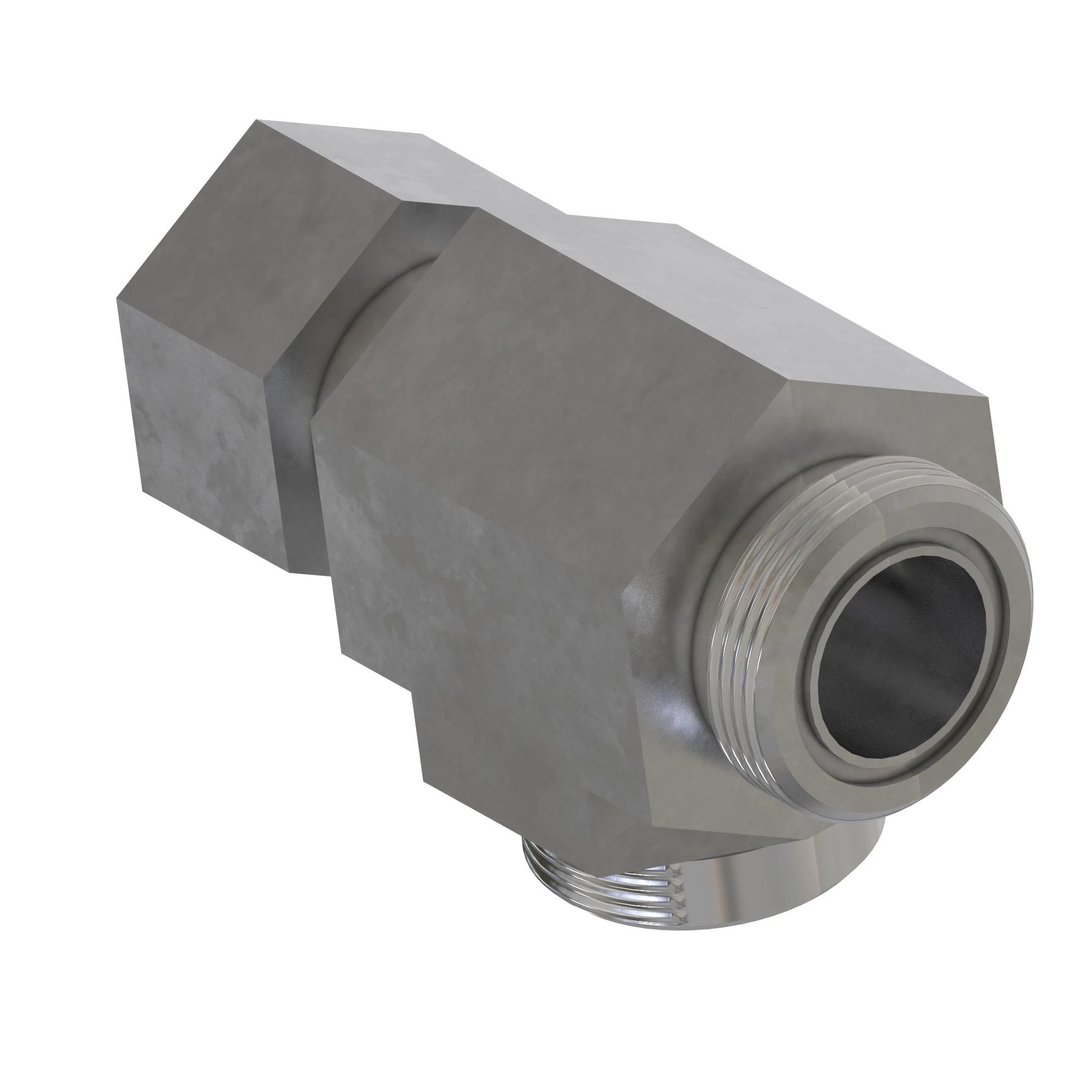 SWIVEL RUN TEE,O-RING FSF