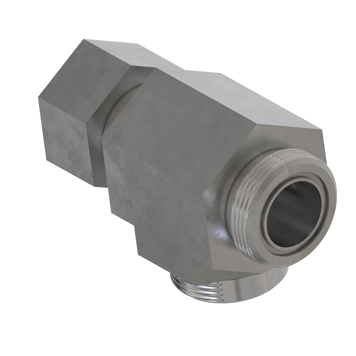Swivel Run Tee, O-Ring FSF