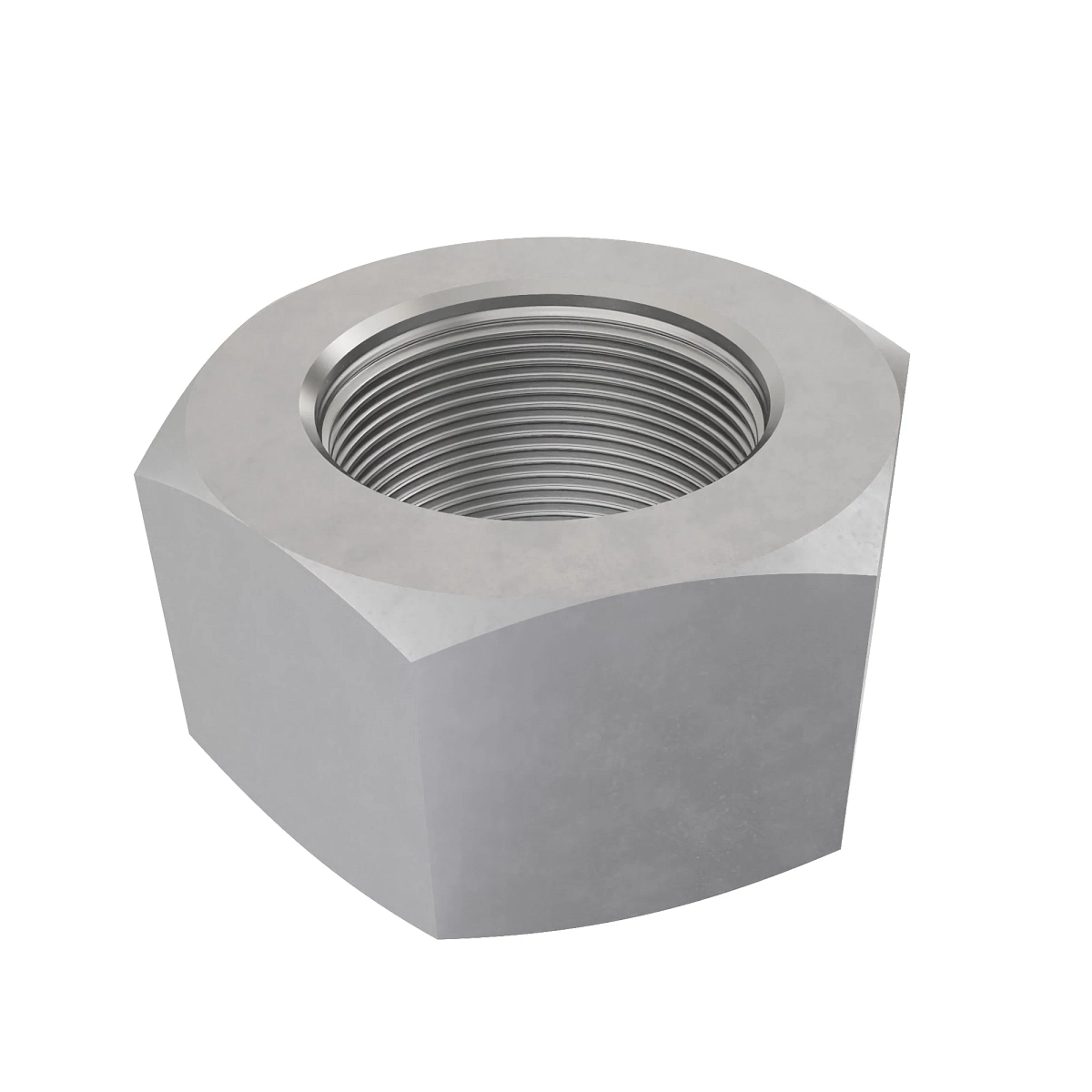 Nut, Hex, 1-3/8"-6 Unc-2B, Plated