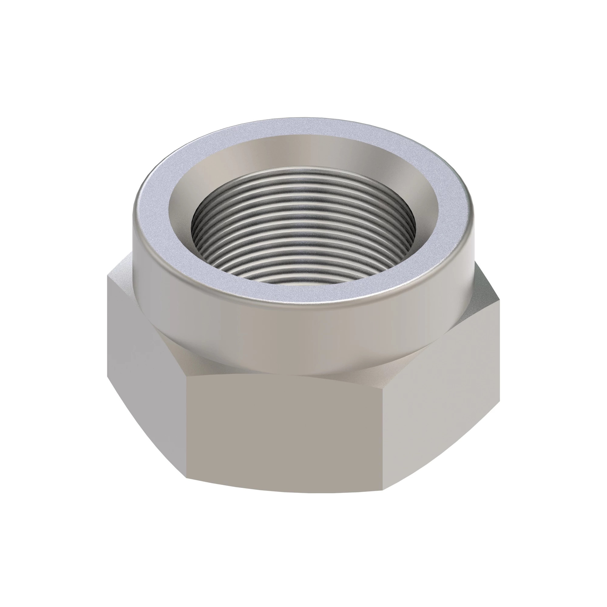 John Deere Hexagonal Lock Nut, M27 - 14M7525