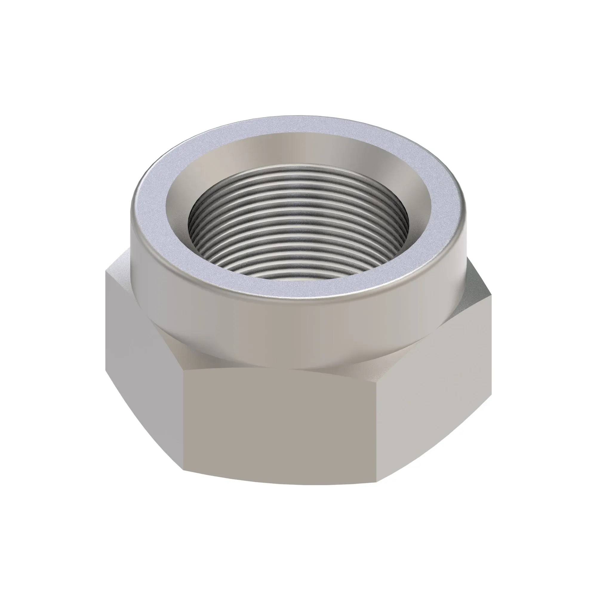 John Deere Hexagonal Lock Nut, M27 - 14M7525