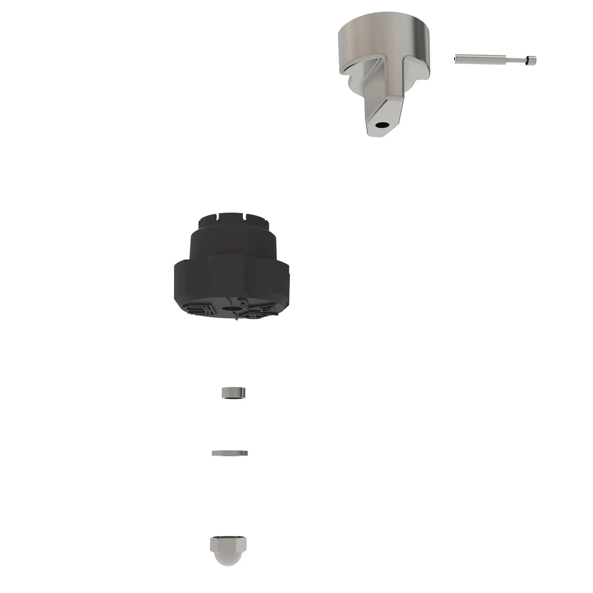 Sevice Kit Float End Cap + Selectable Knob + Flow Control Knob, STACKABLE SCV