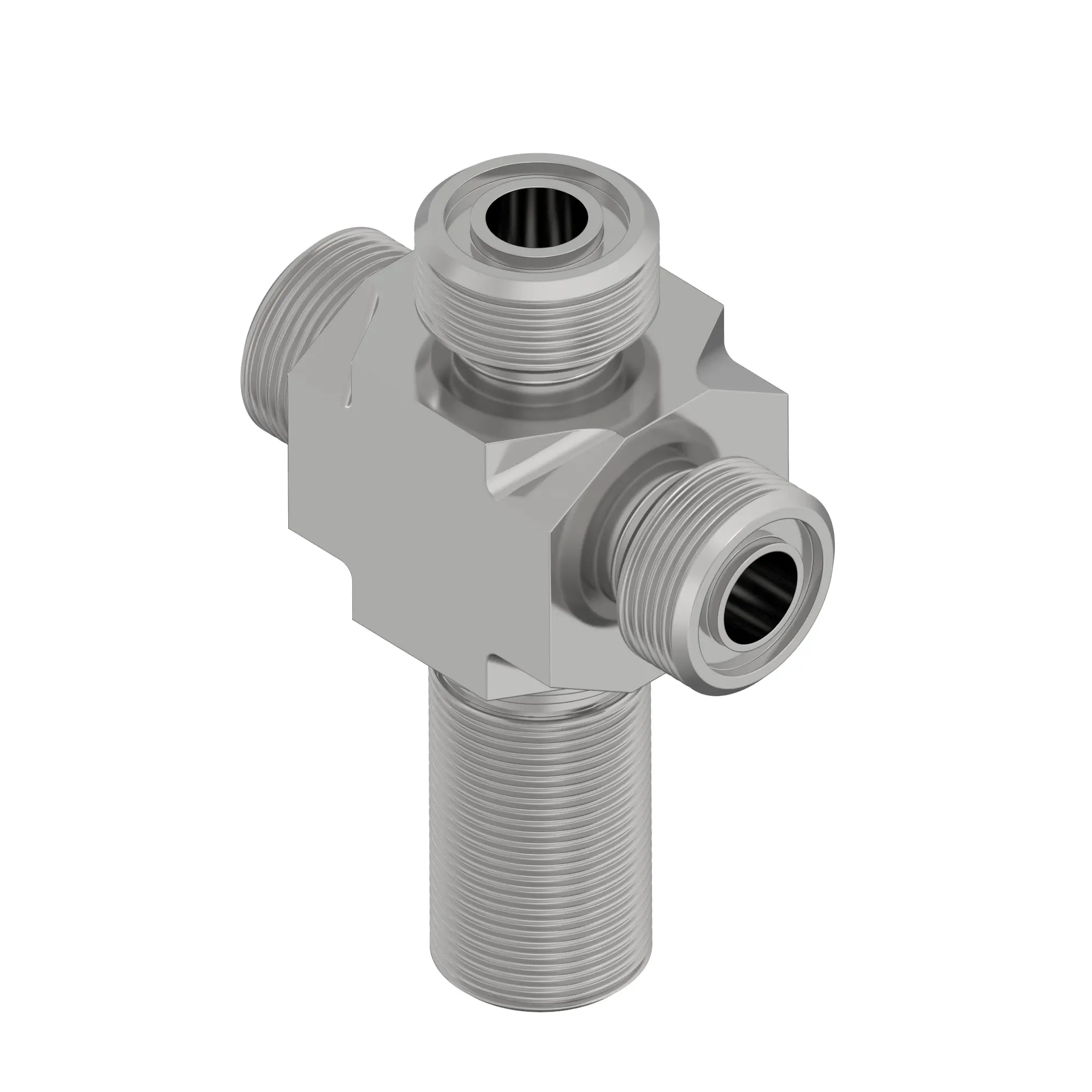 FACE SEAL CROSS TEE FITTING