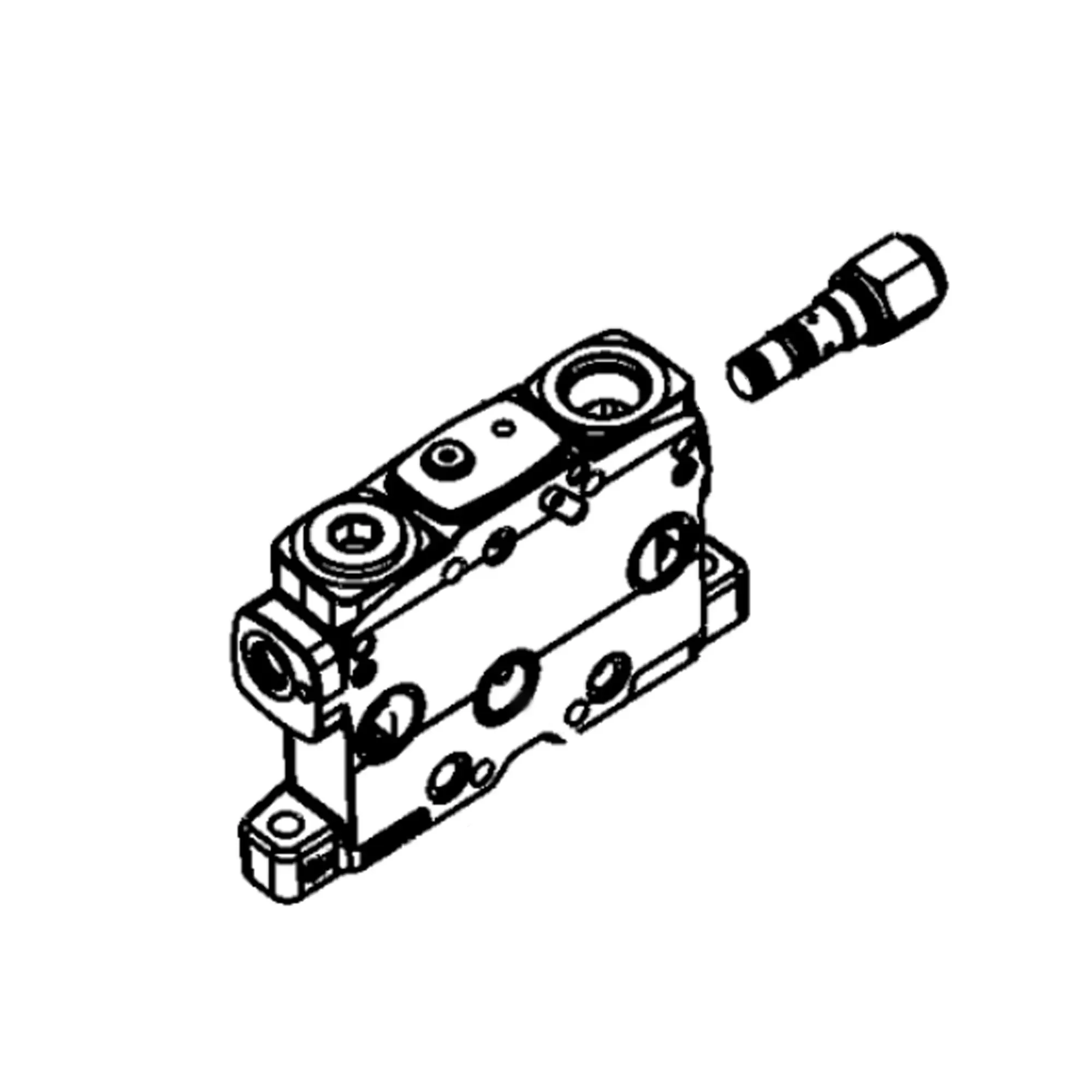 John Deere Inlet Section Control Valve - AT423543