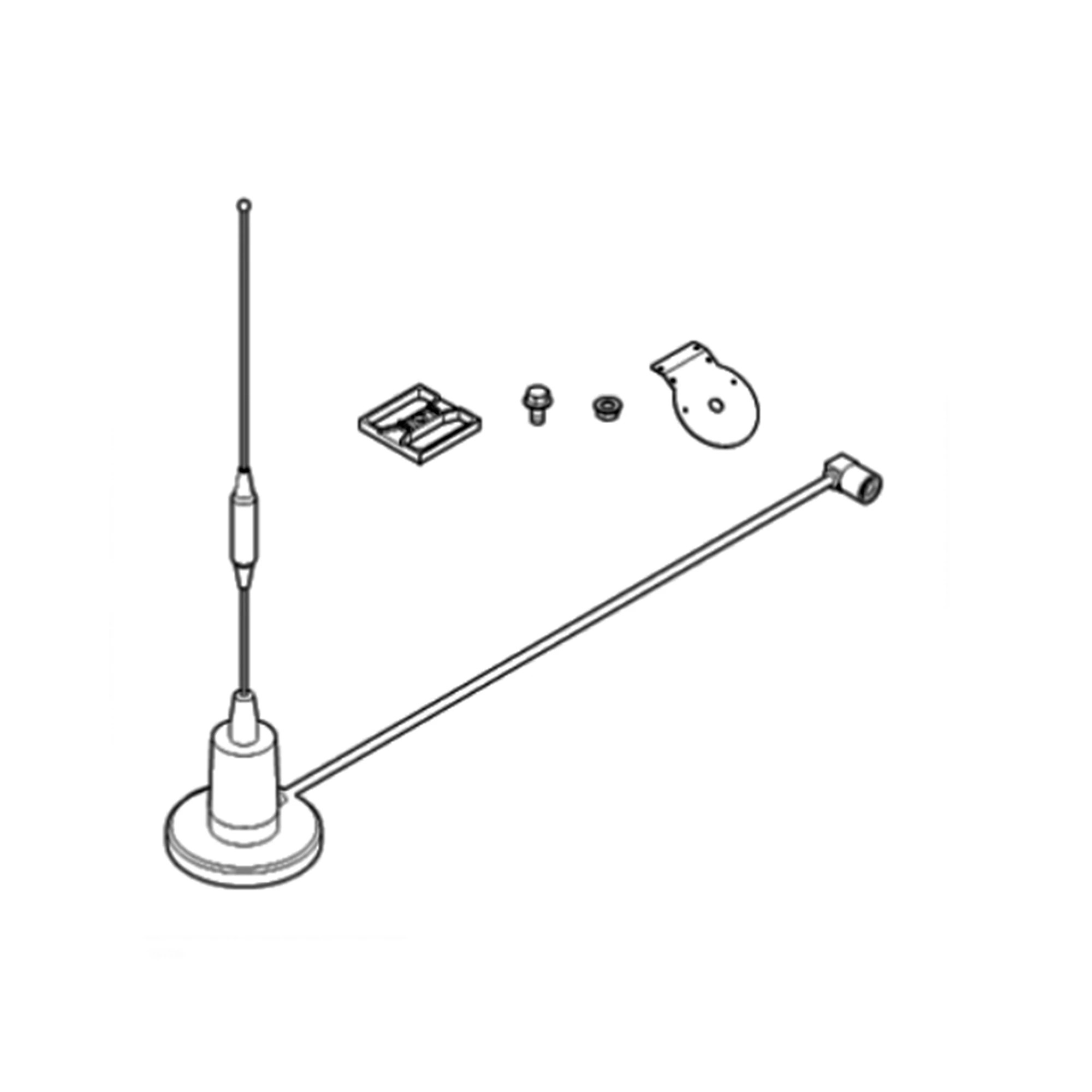 John Deere Magnetic Rover RTK Radio Antenna Kit - PF90347