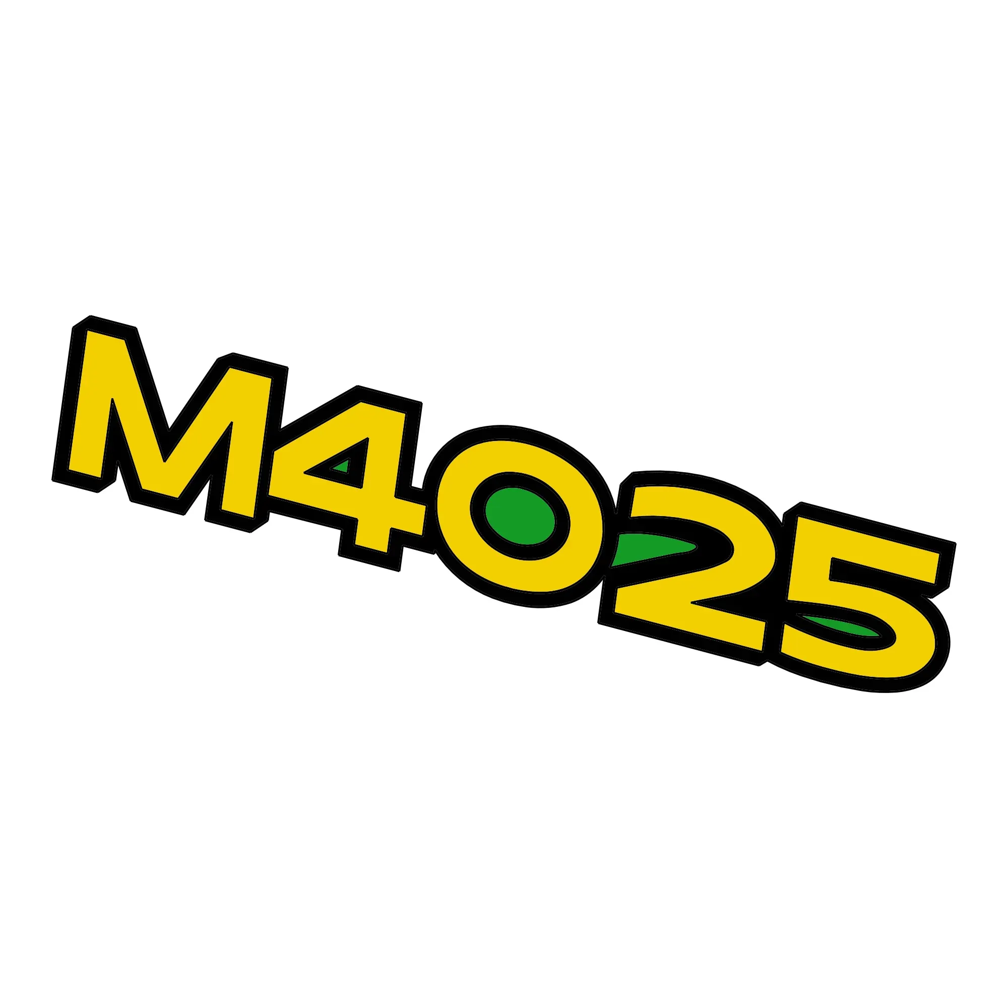 John Deere M4025 Label, Right Side - KK37665