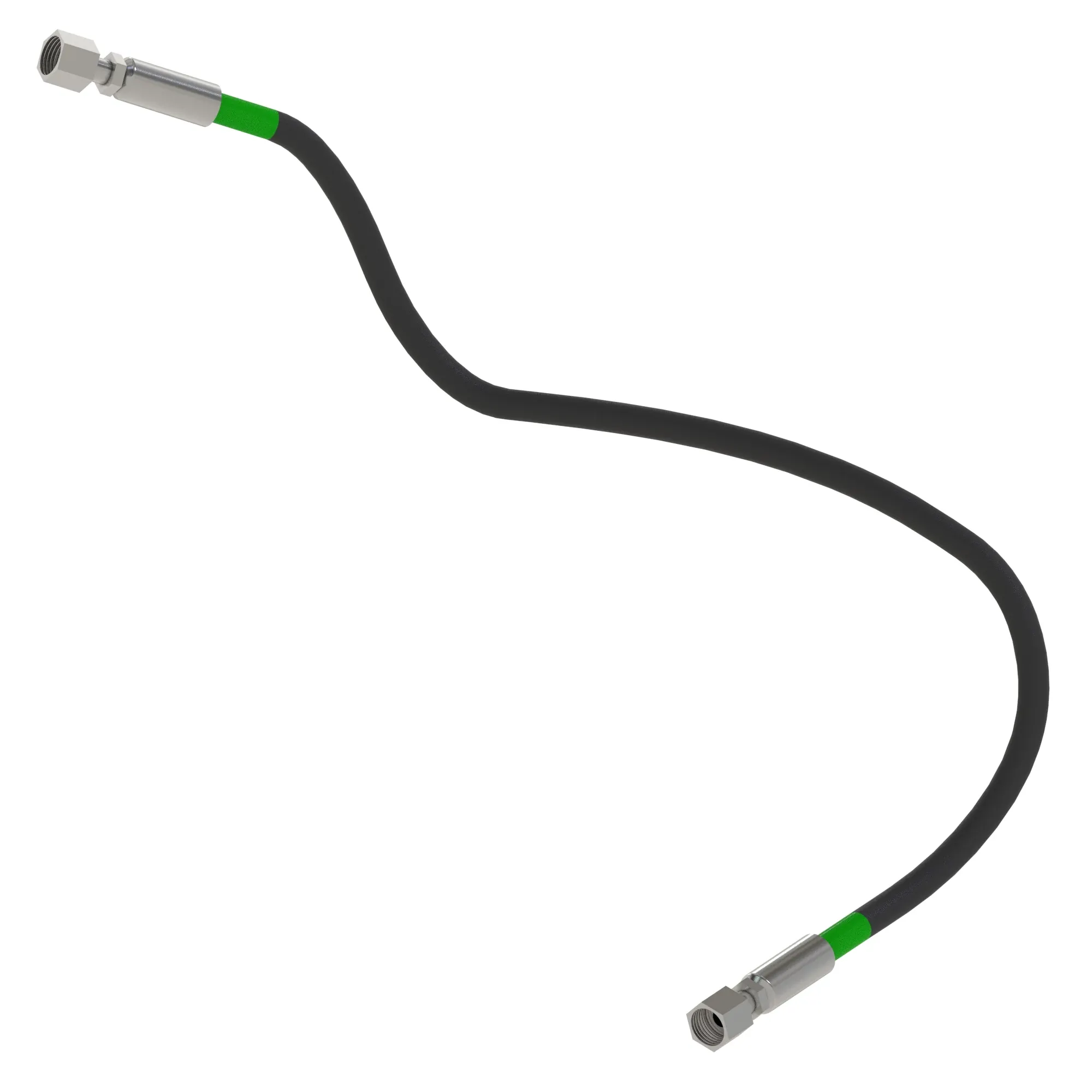 John Deere Left Fold Pressure Hydraulic Hose - AKK21387