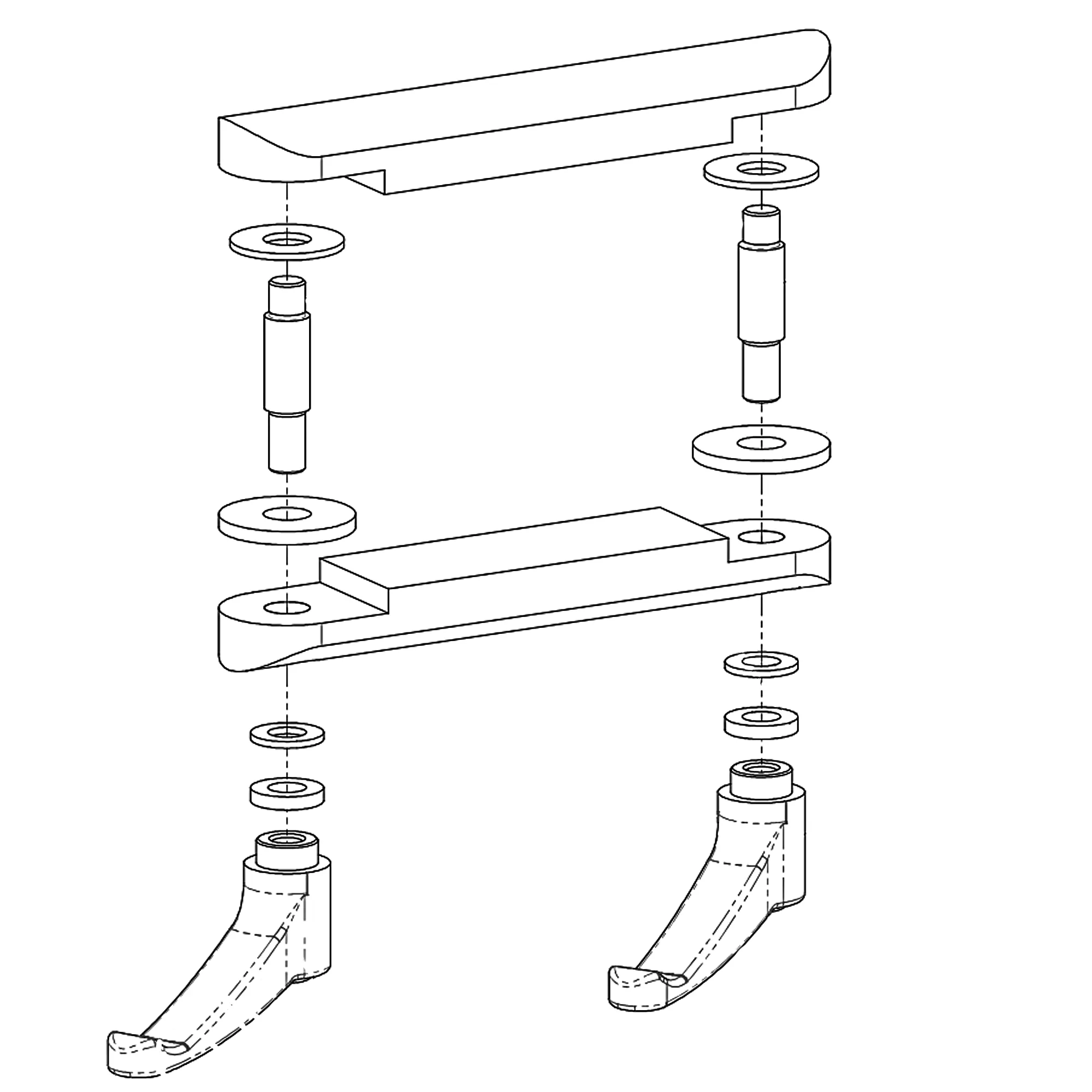 John Deere 2 Extension Joint Kit - F713411