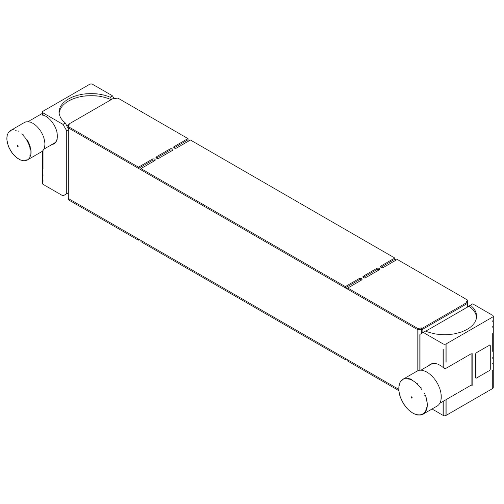 John Deere Charge Air Cooler Intercooler - AT454455