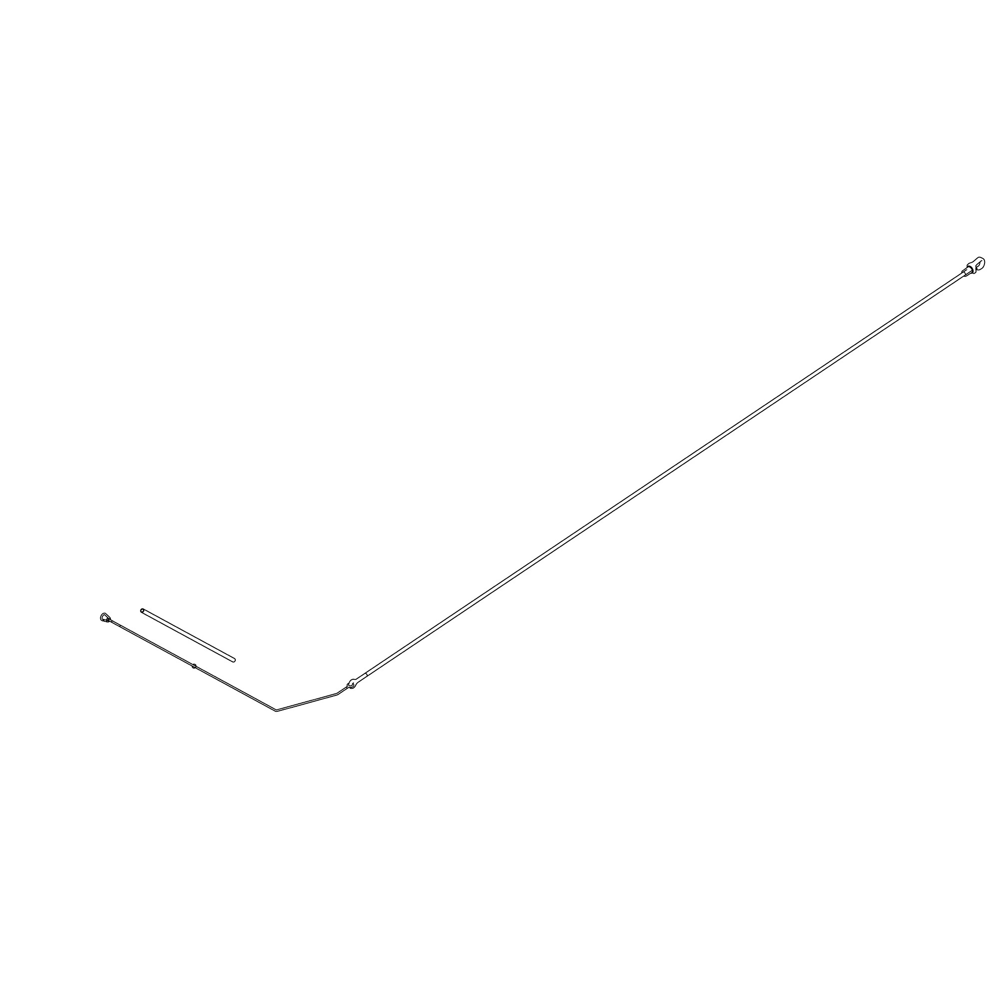 John Deere Retraction Line Inner Wing Rope - AKK21054