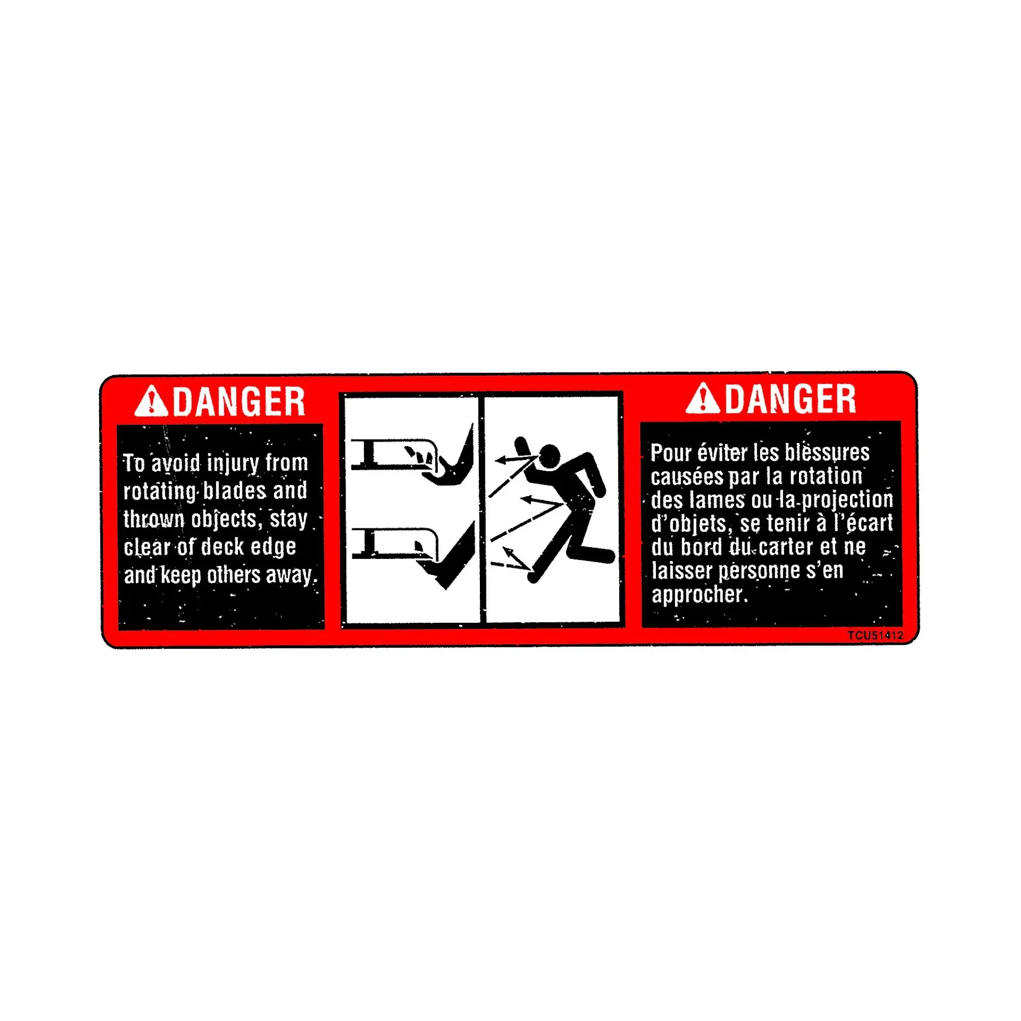 Label, Danger (Eng/Fr)