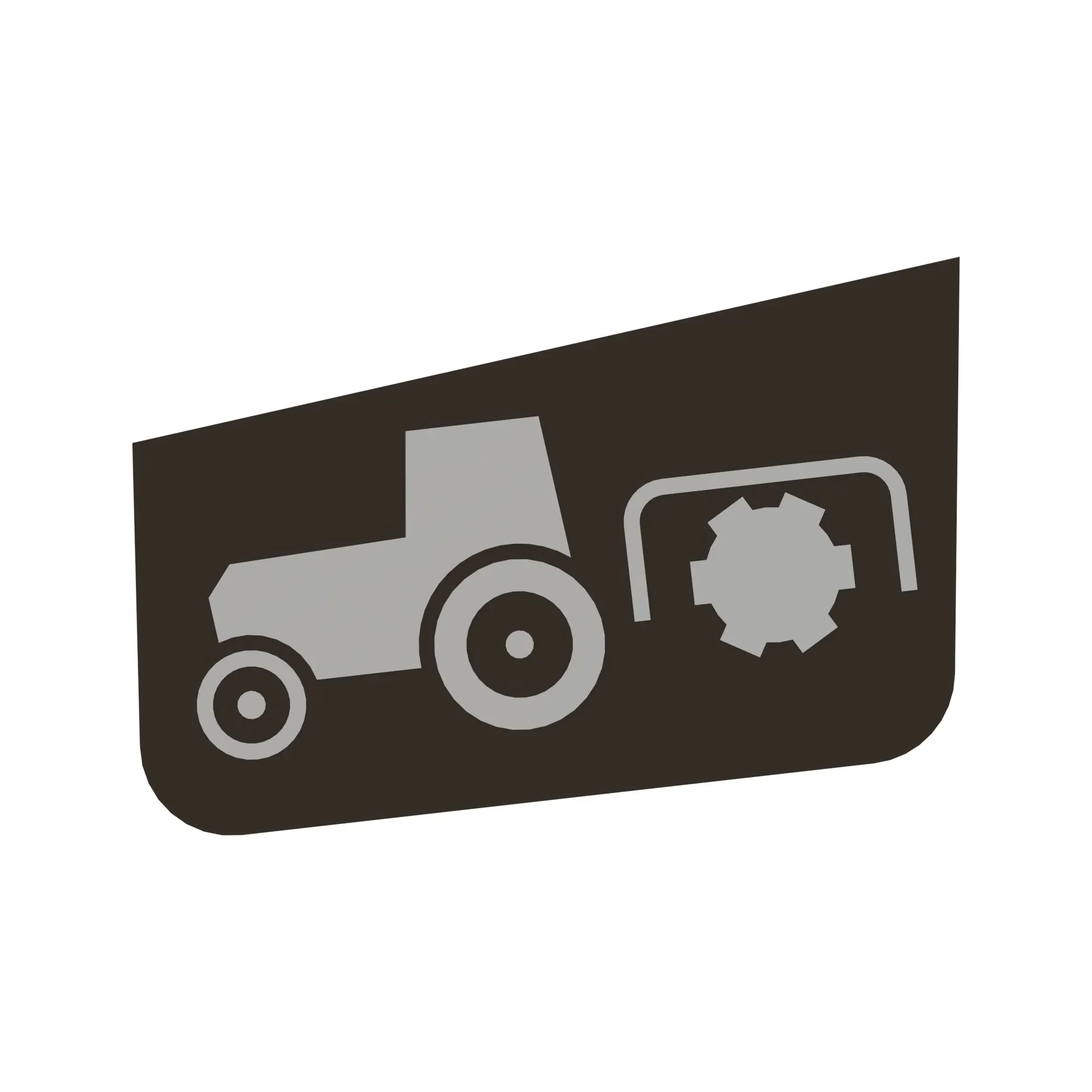 Label, Rear PTO