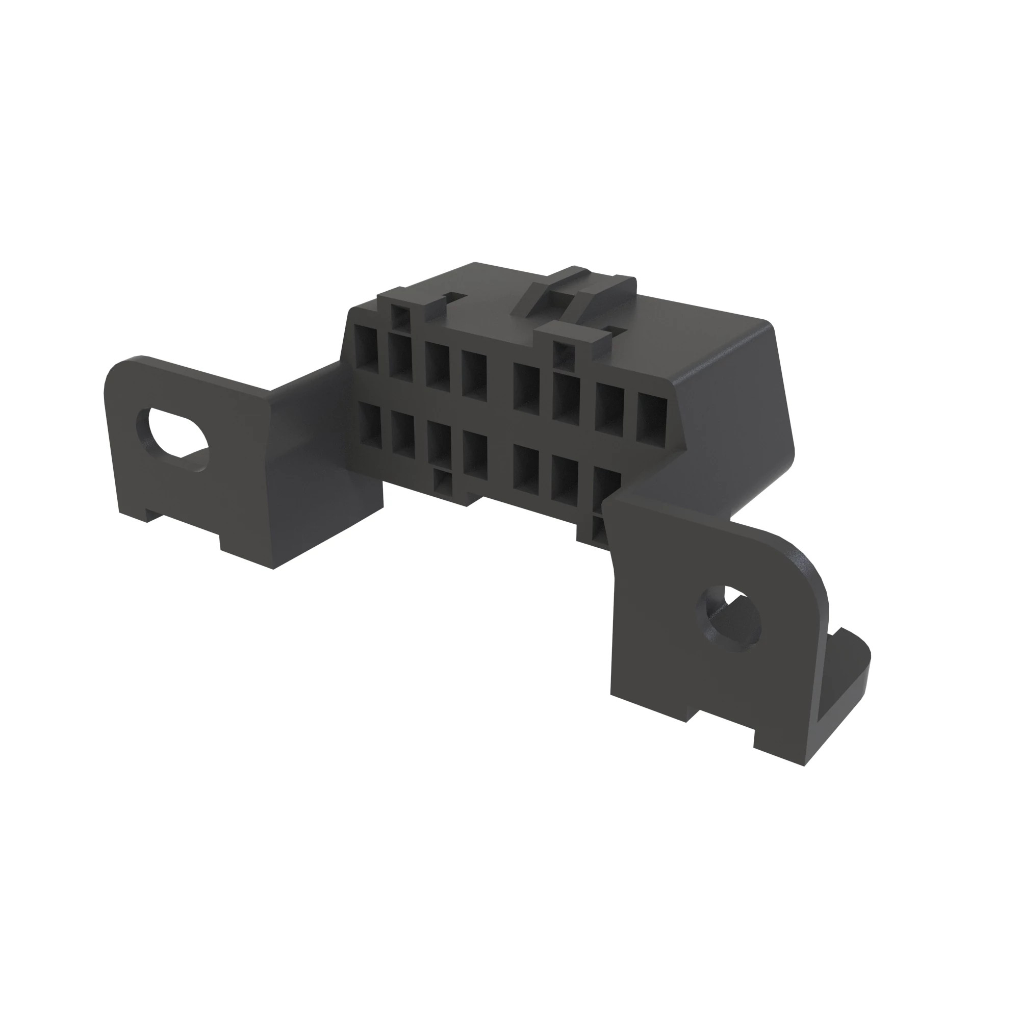 CONN DELPHI MP150 16W F BLK PLSTC