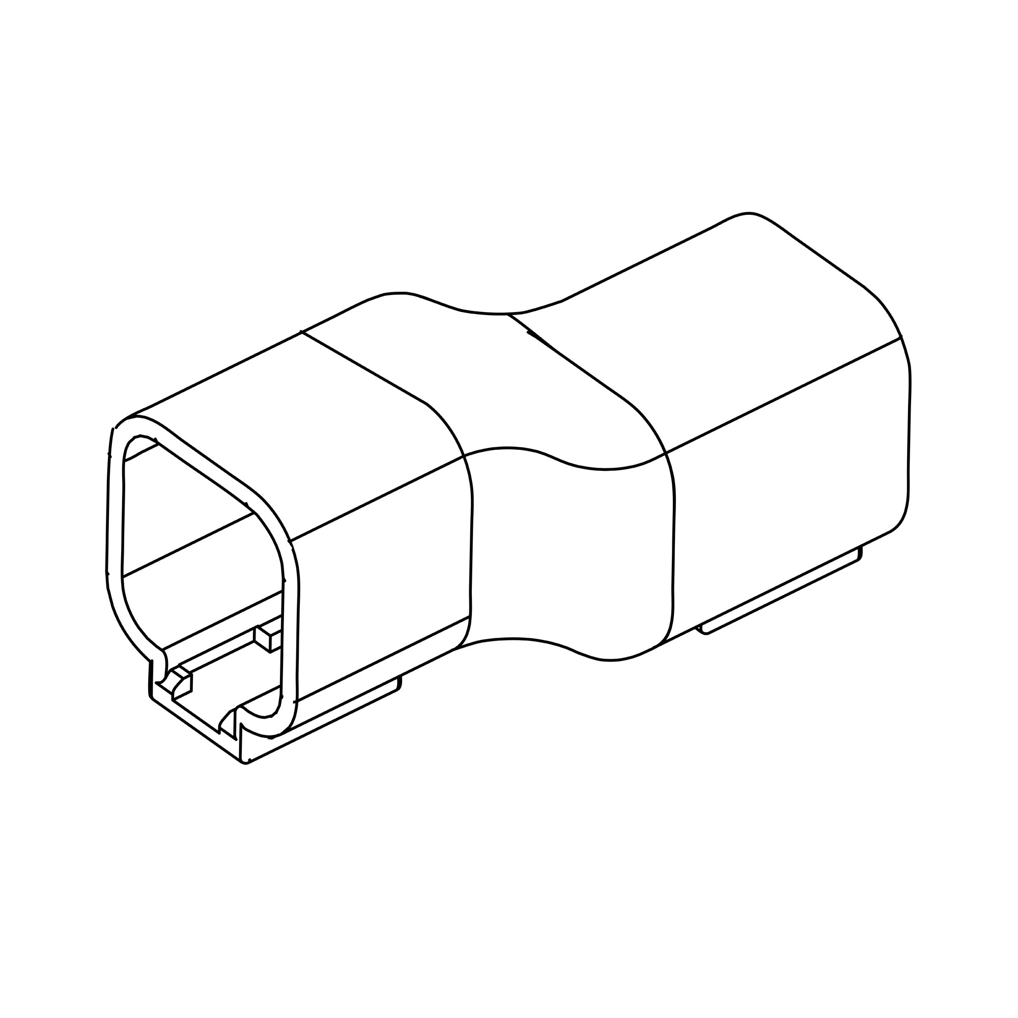 John Deere Hagie Electrical Connector Assembly - 5HG693146