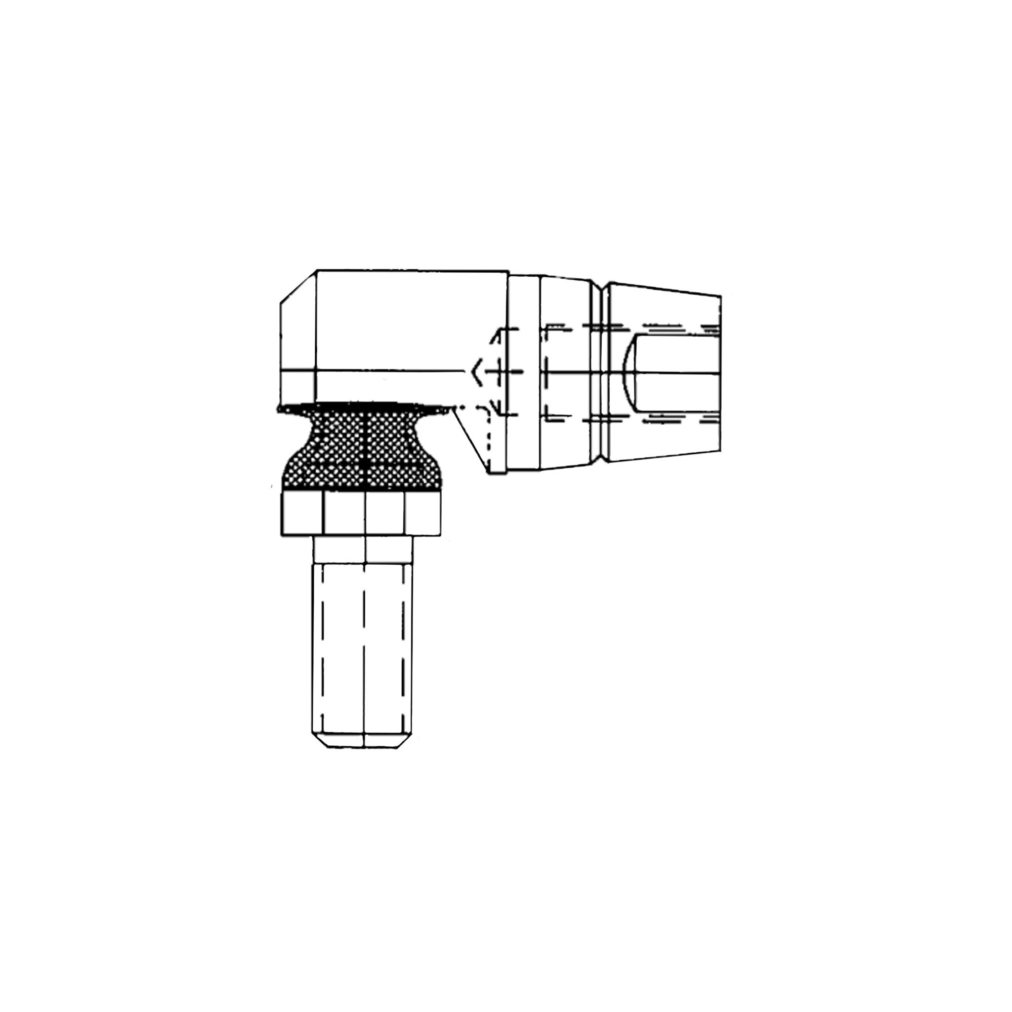 John Deere Rear Axle Ball Joint, Left Side - AM121019