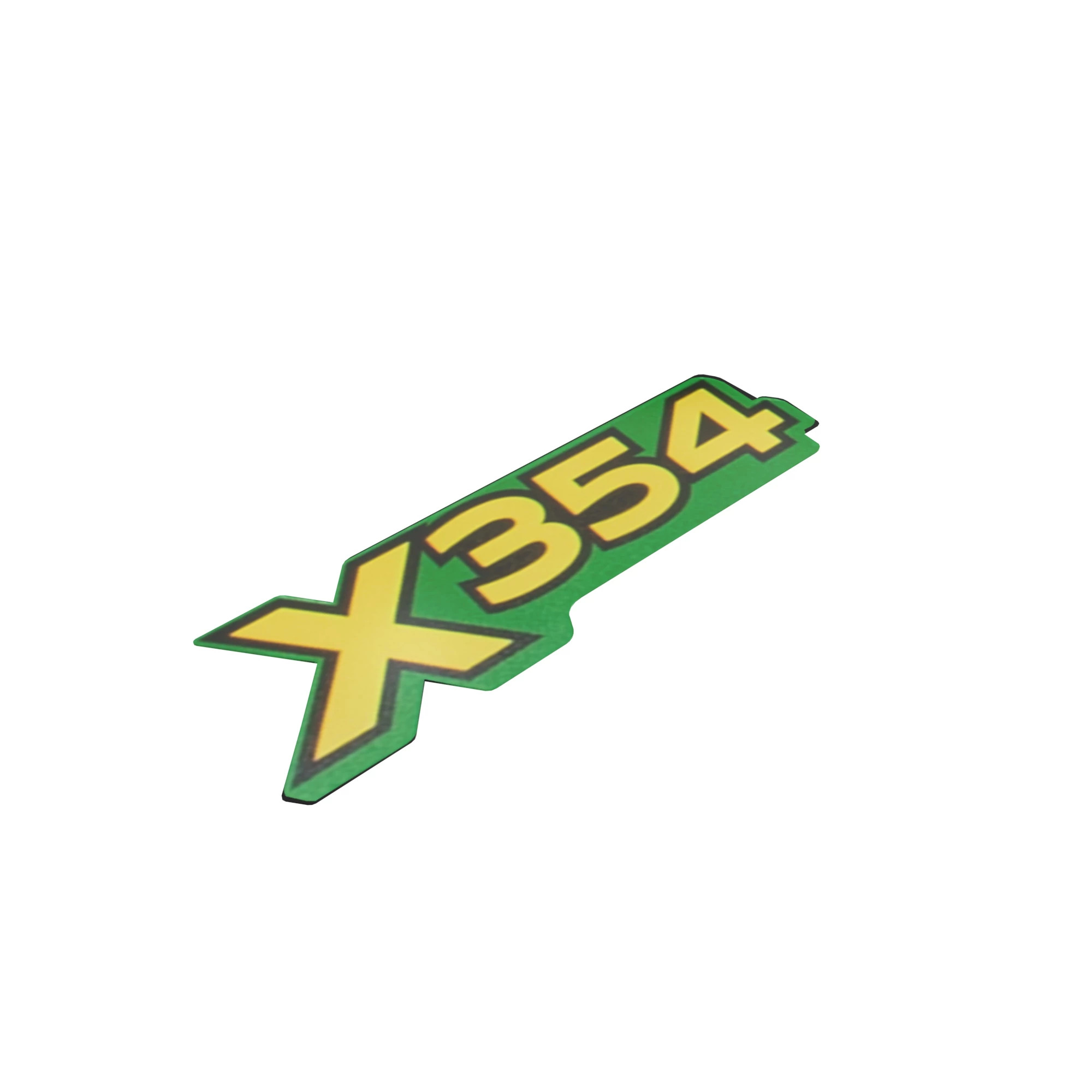 John Deere X354 Model Label - M173518