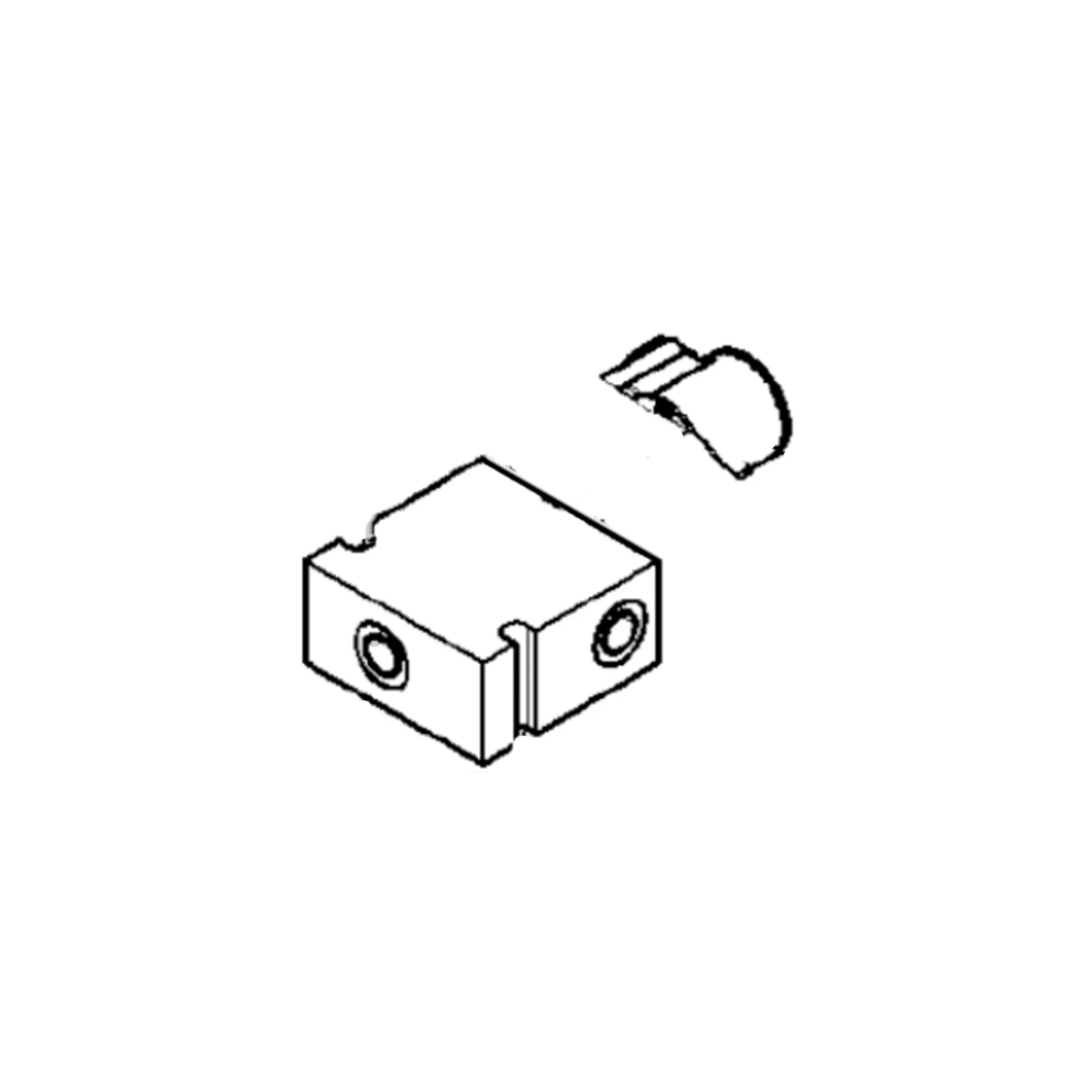 John Deere Hydraulic Brake System Switch-On Block - LW11656193
