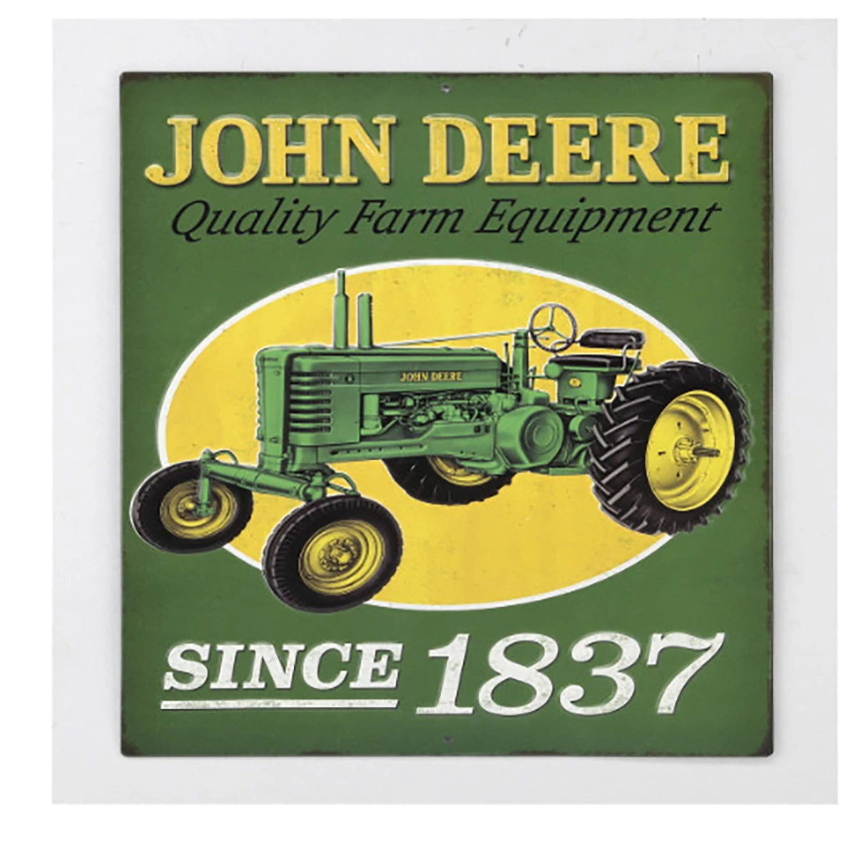LP71428: Quality Farm Equipment Tin Sign | Shop.Deere.com