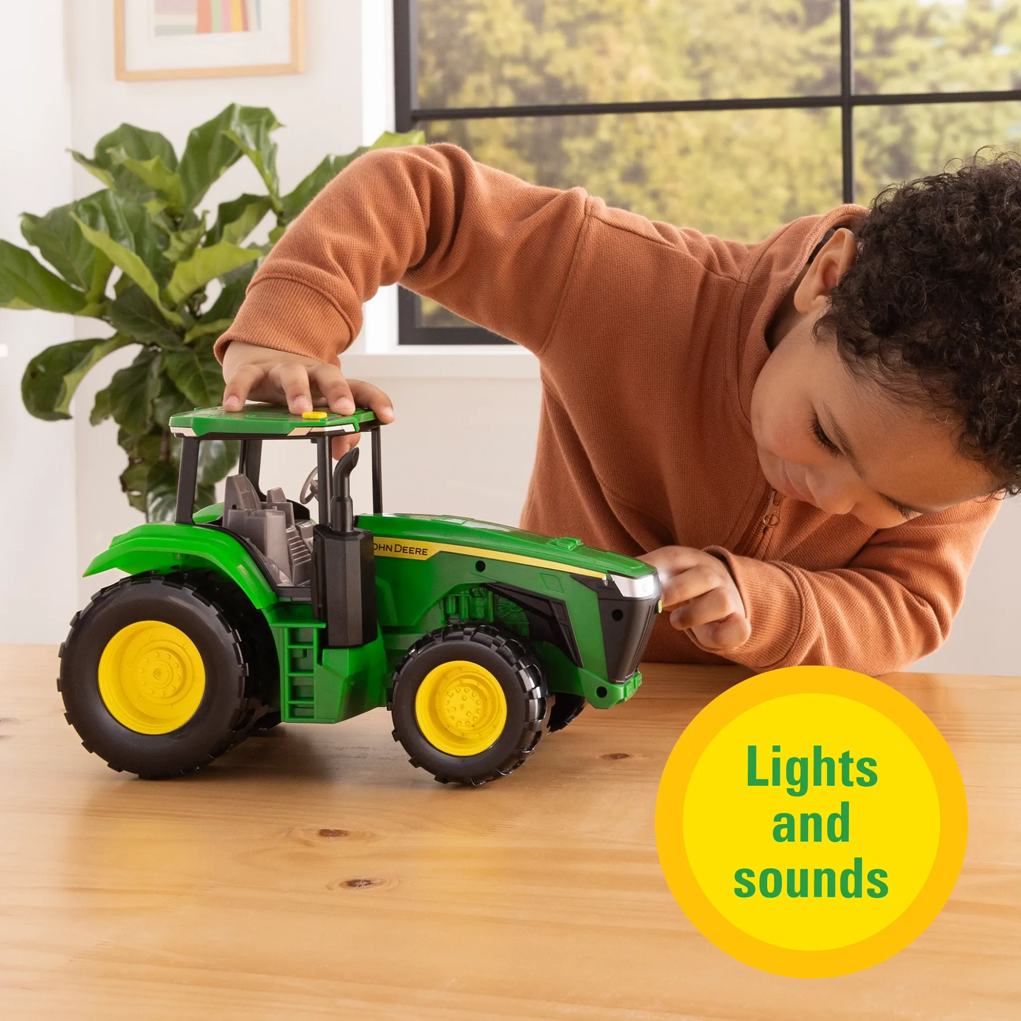 Tractor with Lights and Sounds