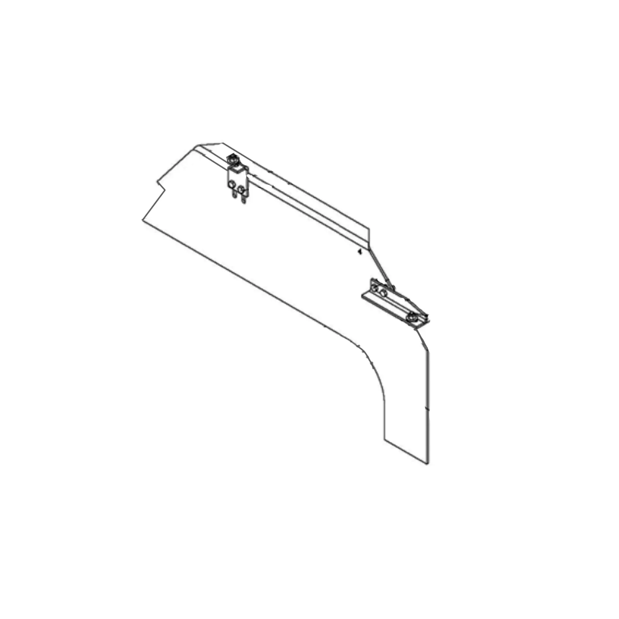 John Deere Hillside Divider Plate - KK38866