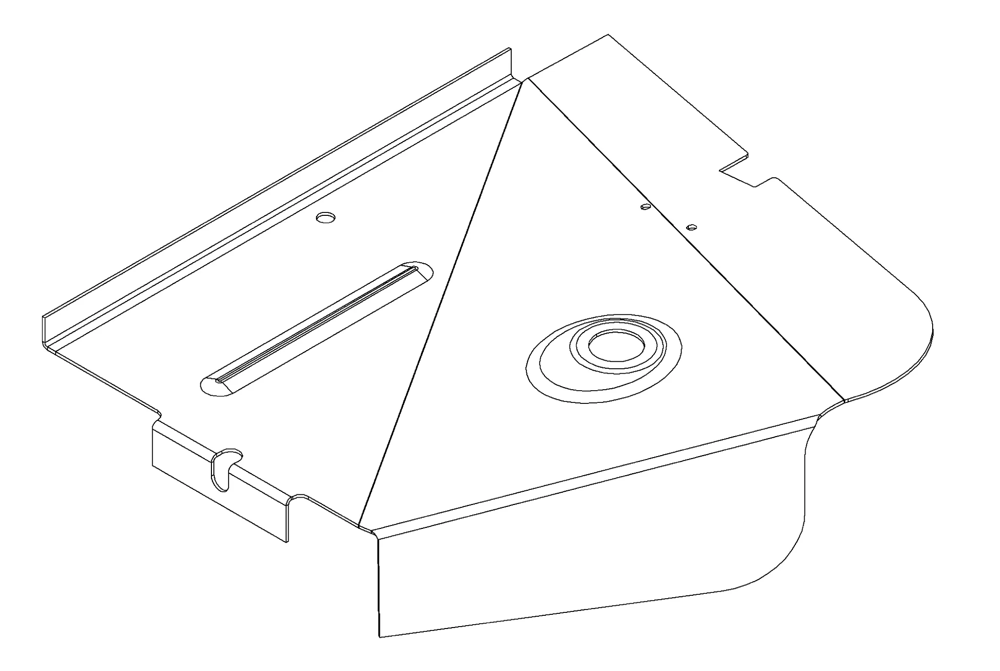 John Deere Belt Shield, Right Side - LVU15329