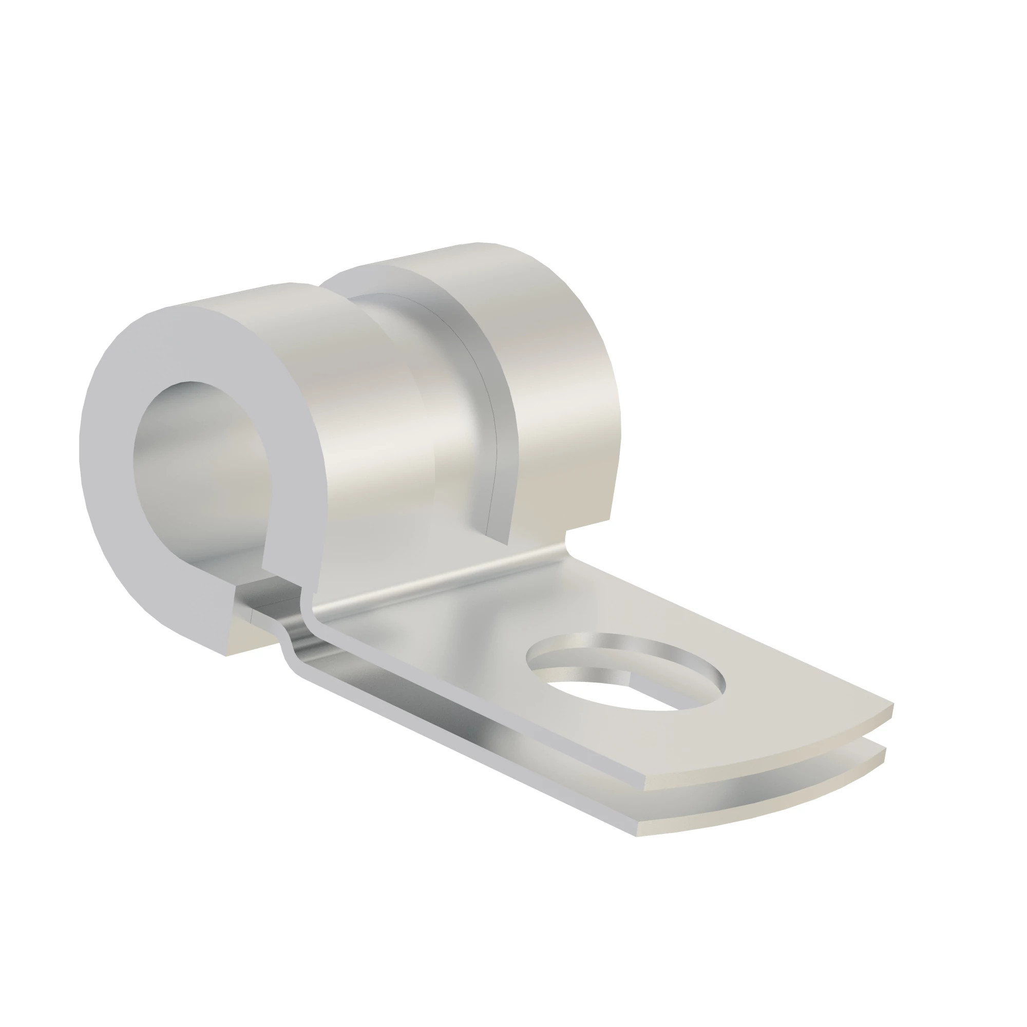 CLAMP, 9.52 DIA CUSHIONED SILICONE, Clamp