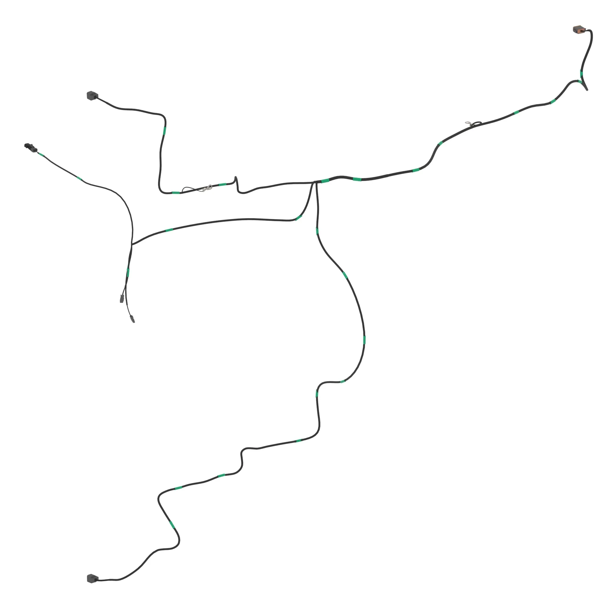 John Deere Rear Frame Chassis Wiring Harness - AT469591