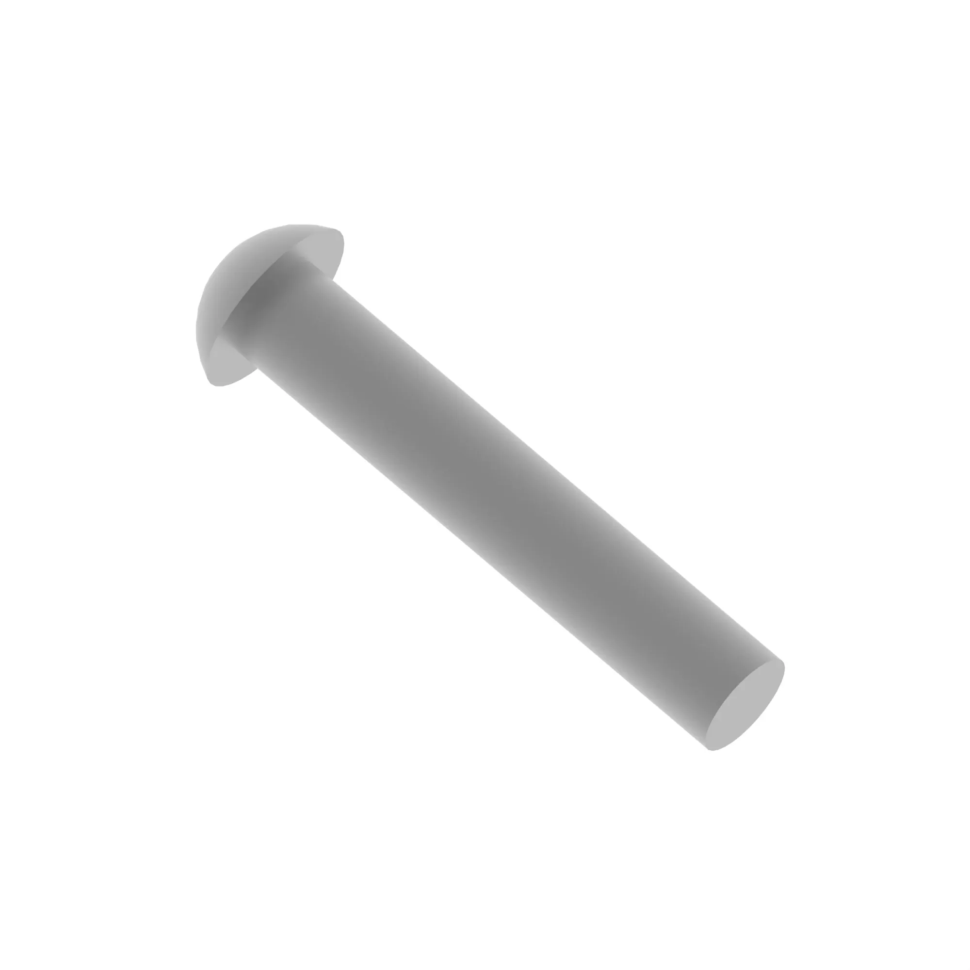 RIVET, SOLID, BUTTON HEAD