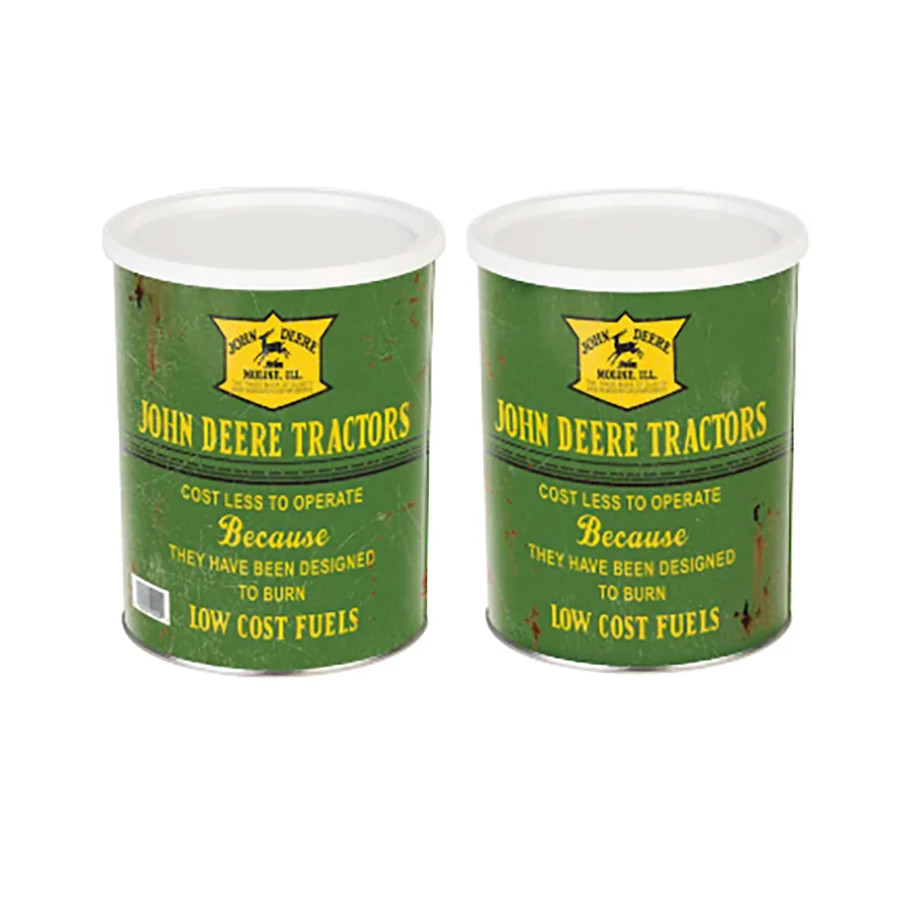 1 Gallon Tin W/Lid-Oil Can Moline