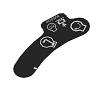 Key Switch, 5E Base, Inline, heater,Label