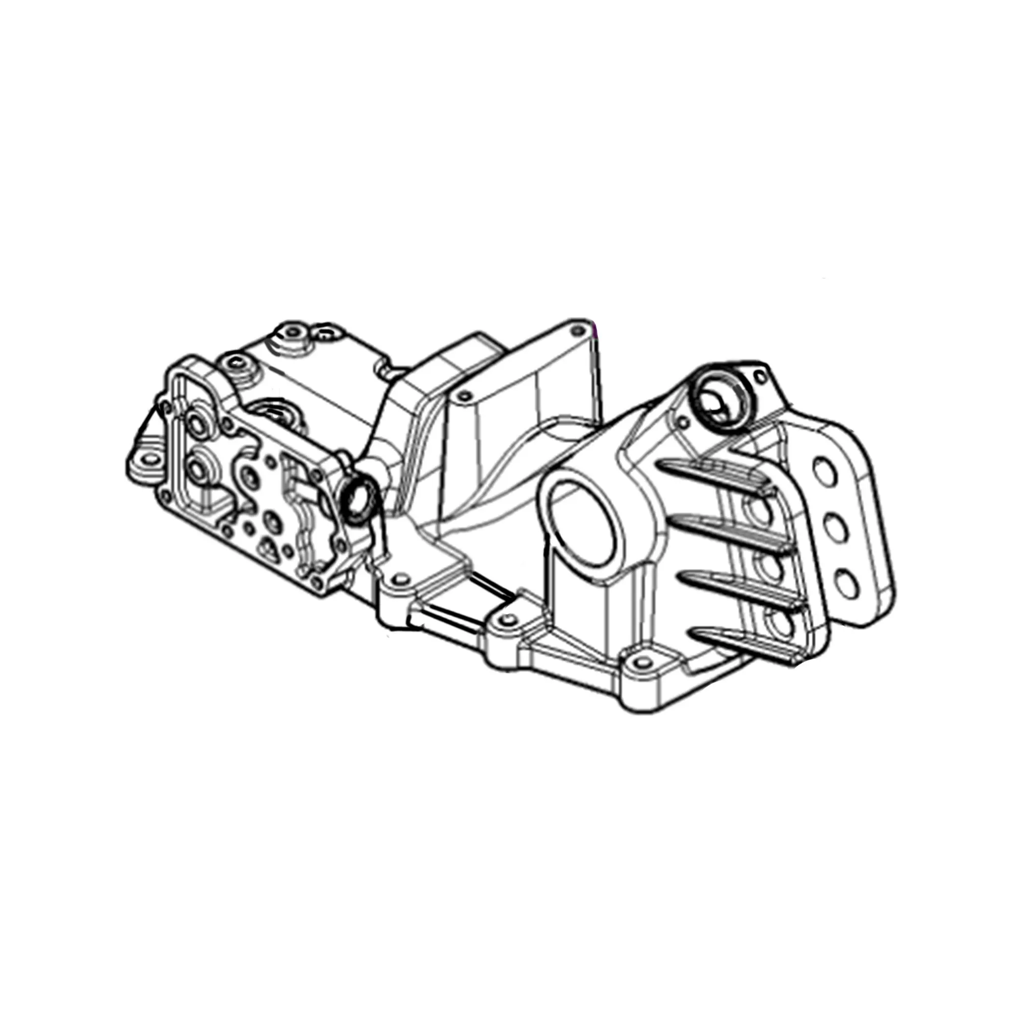 John Deere Rockshaft Housing - LVA17323