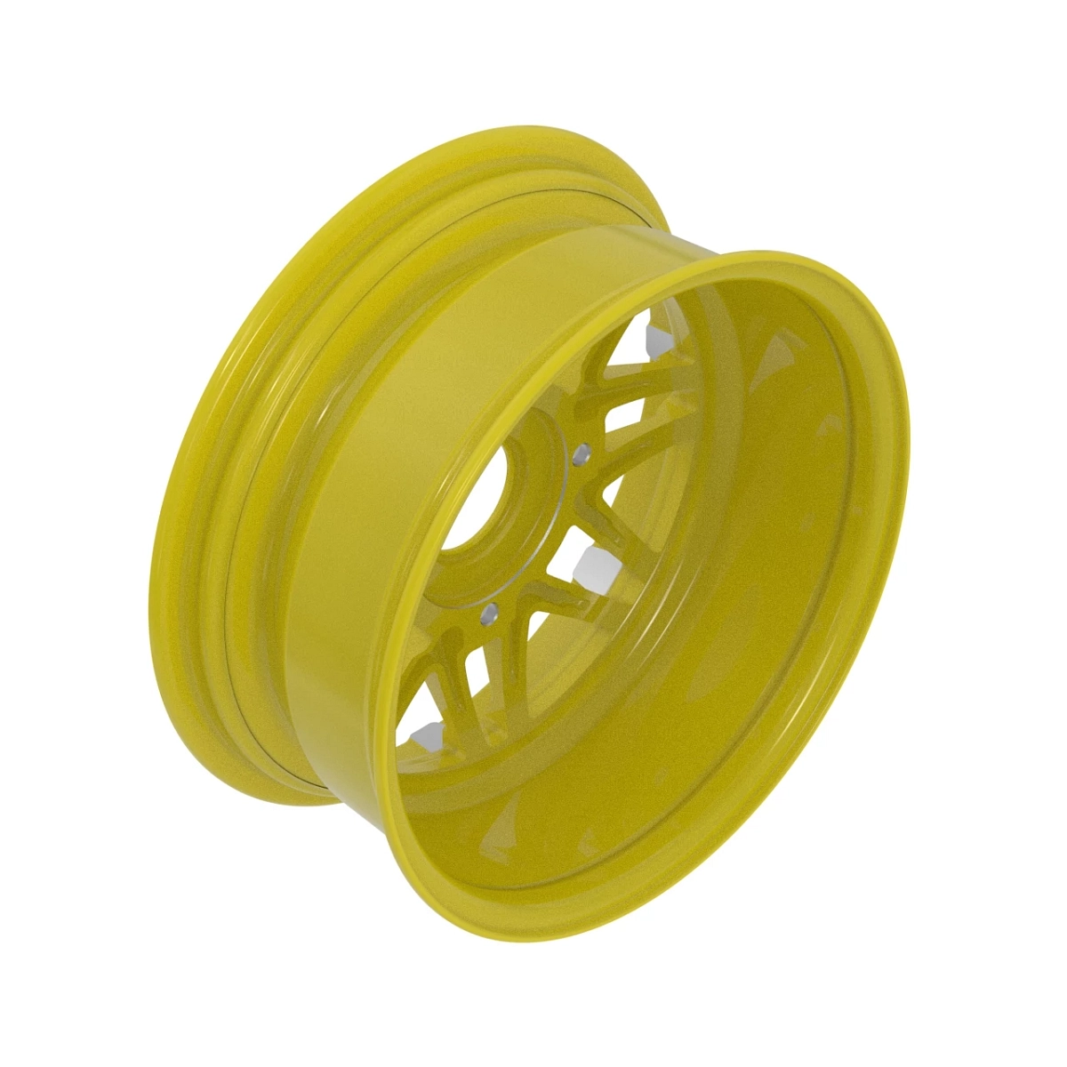 Wheel, Alloy, 14X6.0, Yellow EO302