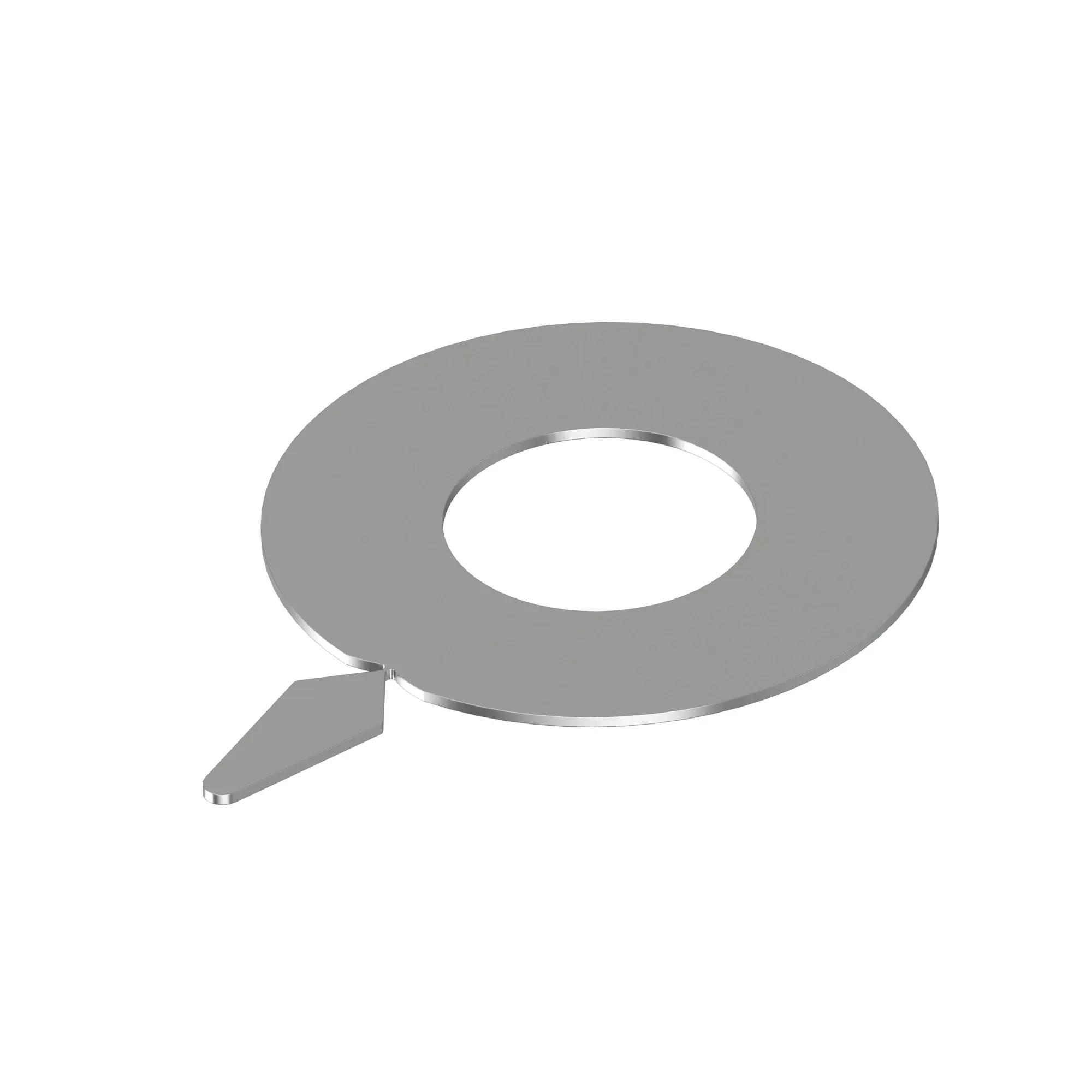 John Deere Metallic Circular Shim with Tab - T419345