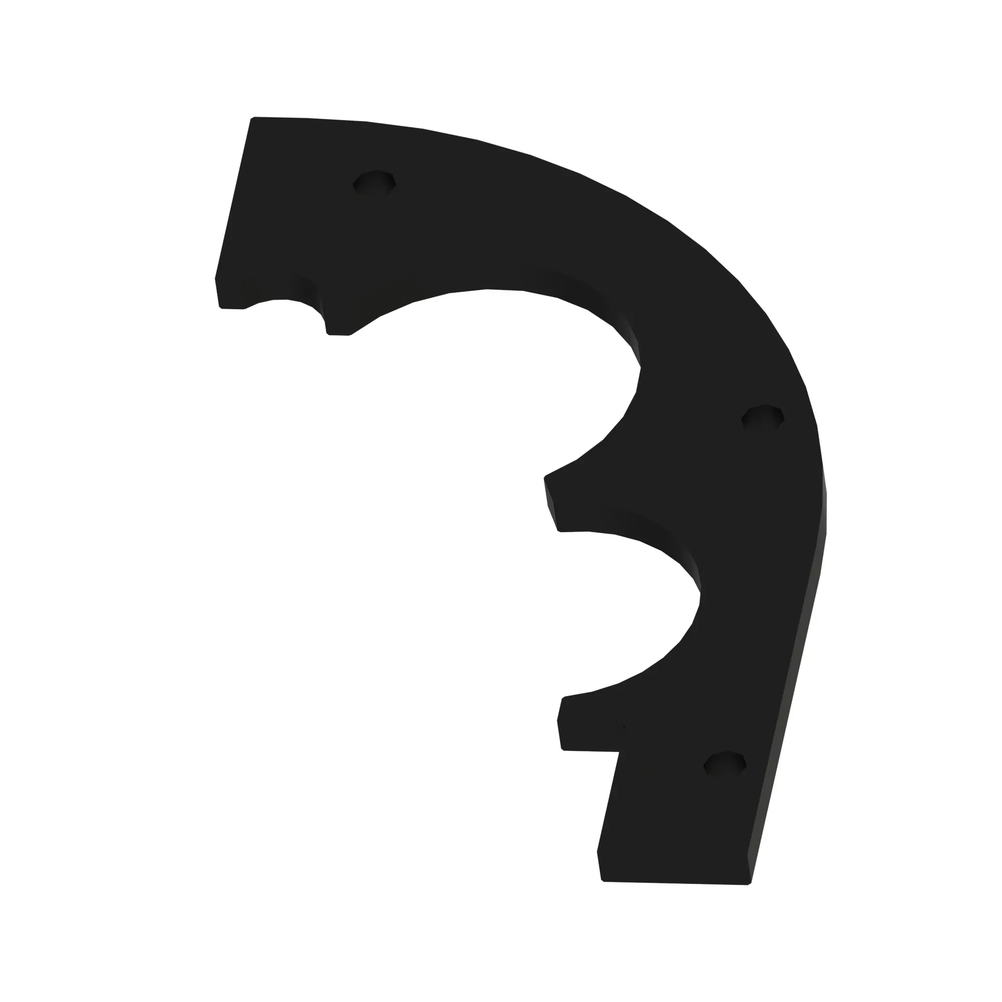 John Deere Radiator Sealing Trim, Left Side - L205972
