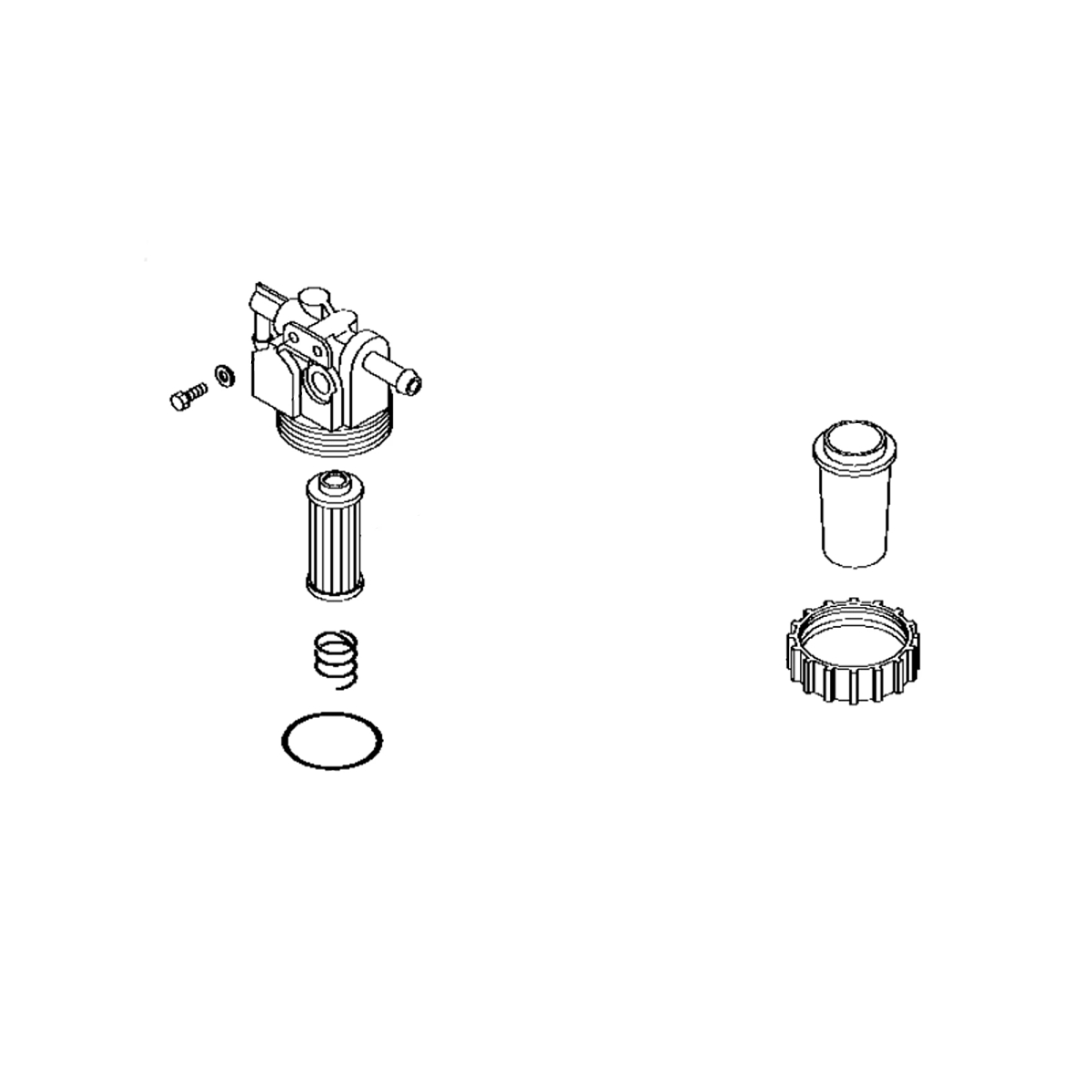 John Deere Fuel Filter Assembly - AM875331