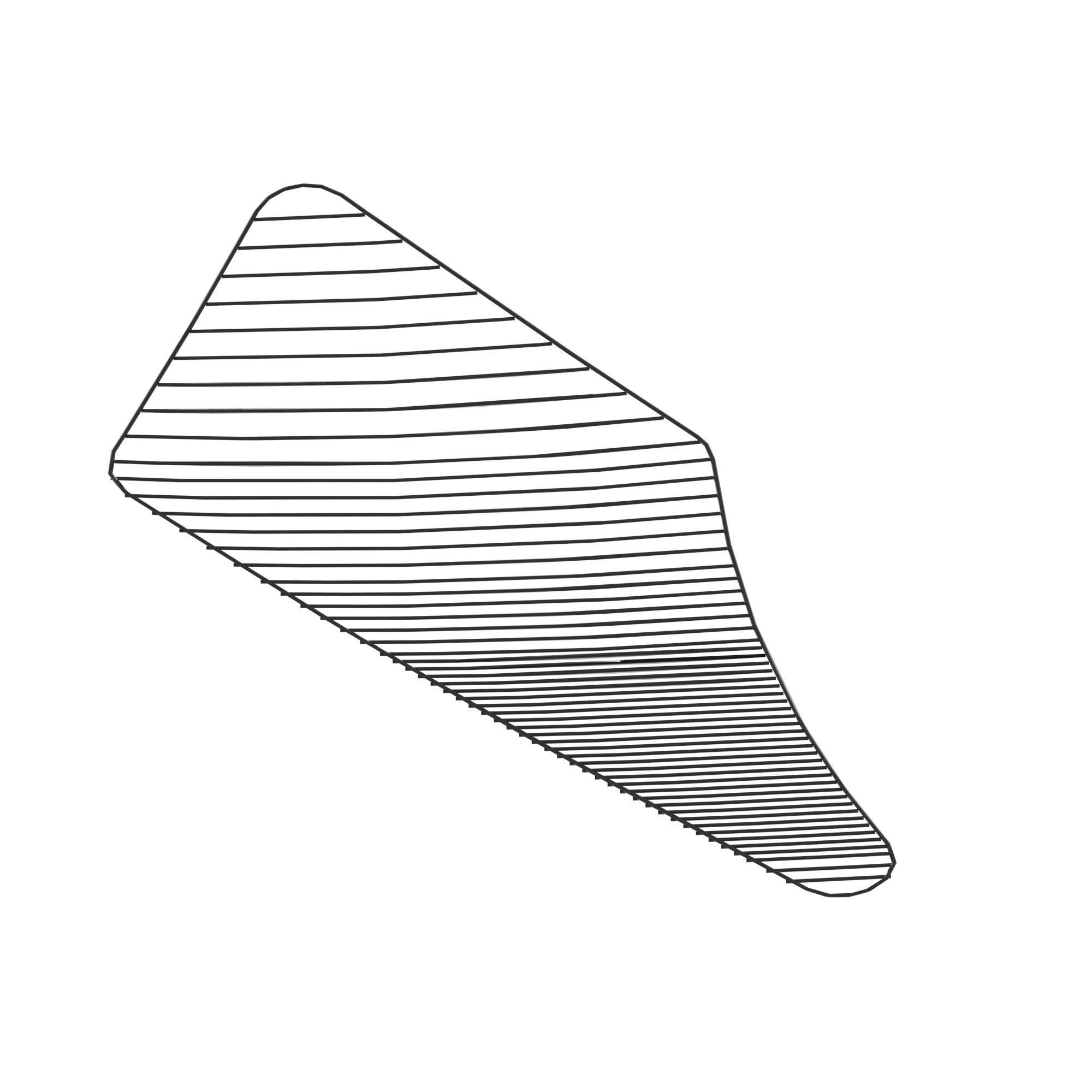 SCREEN, RH SIDE PANEL