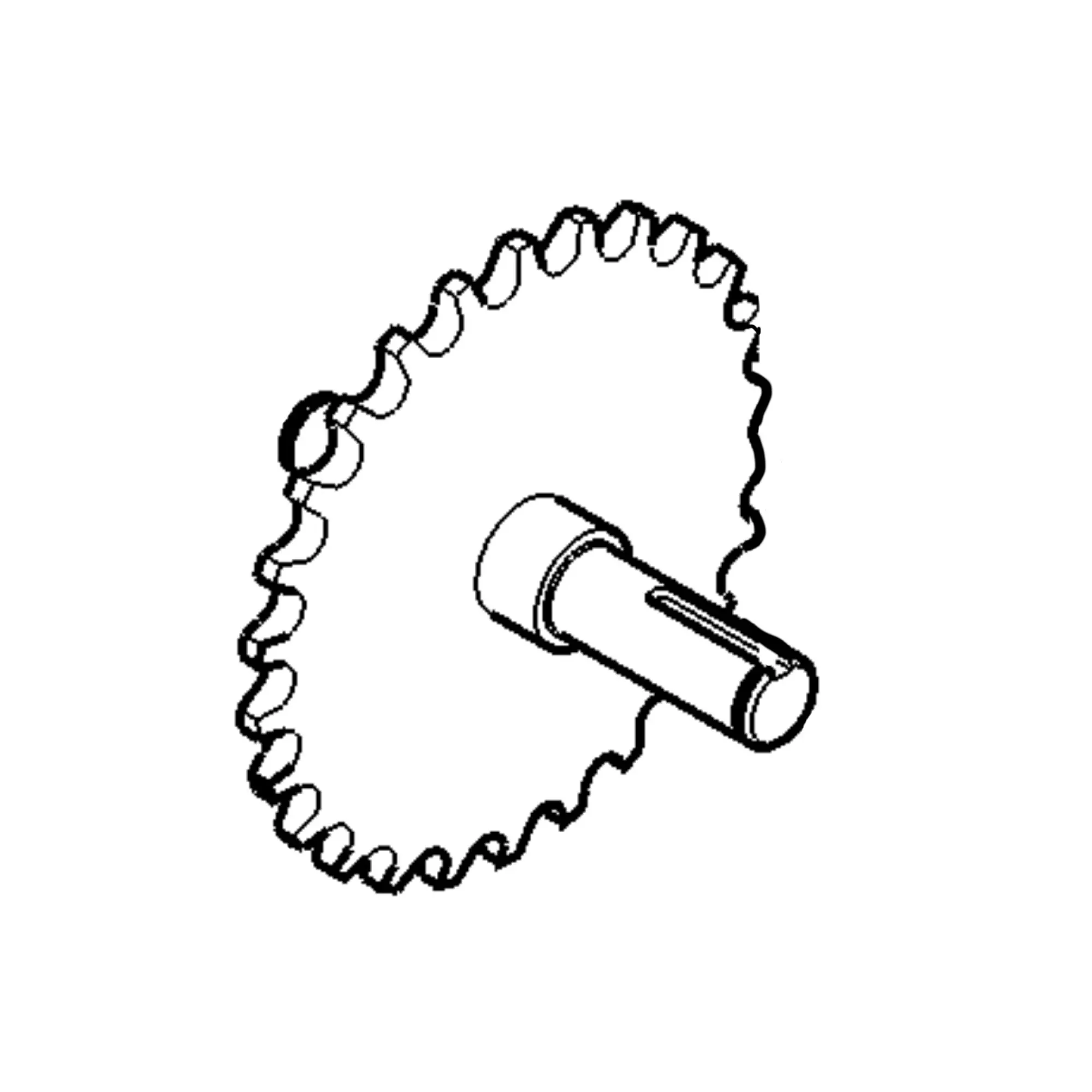 John Deere Rotor Drive System Chain Sprocket - AFH206952