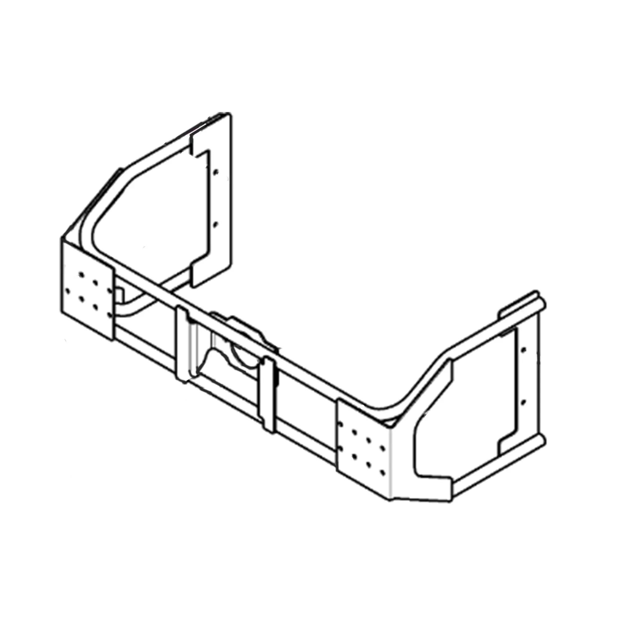 John Deere Hagie Radiator Fan Frame - 5HG317181