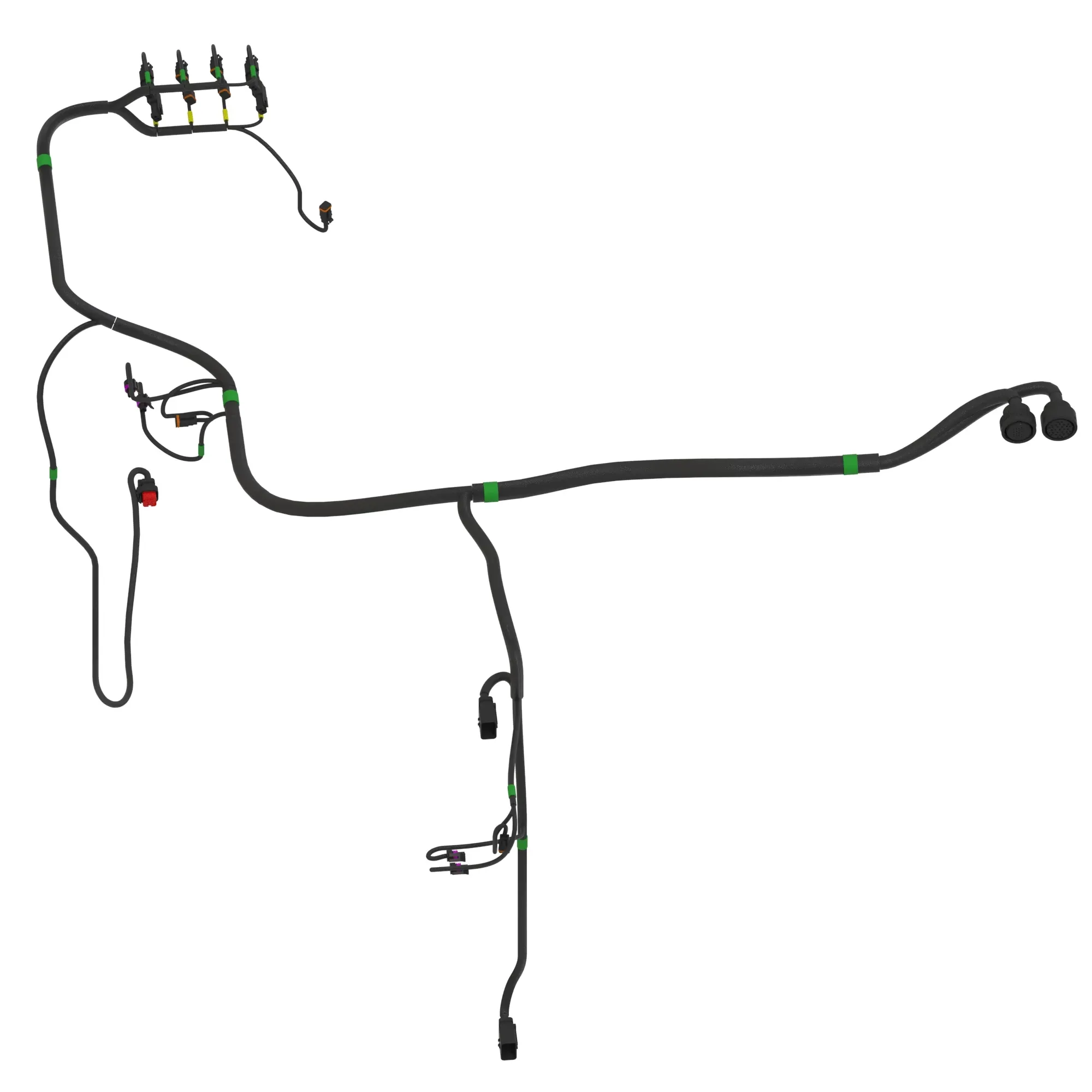 John Deere Chassis Wiring Harness - AT542705
