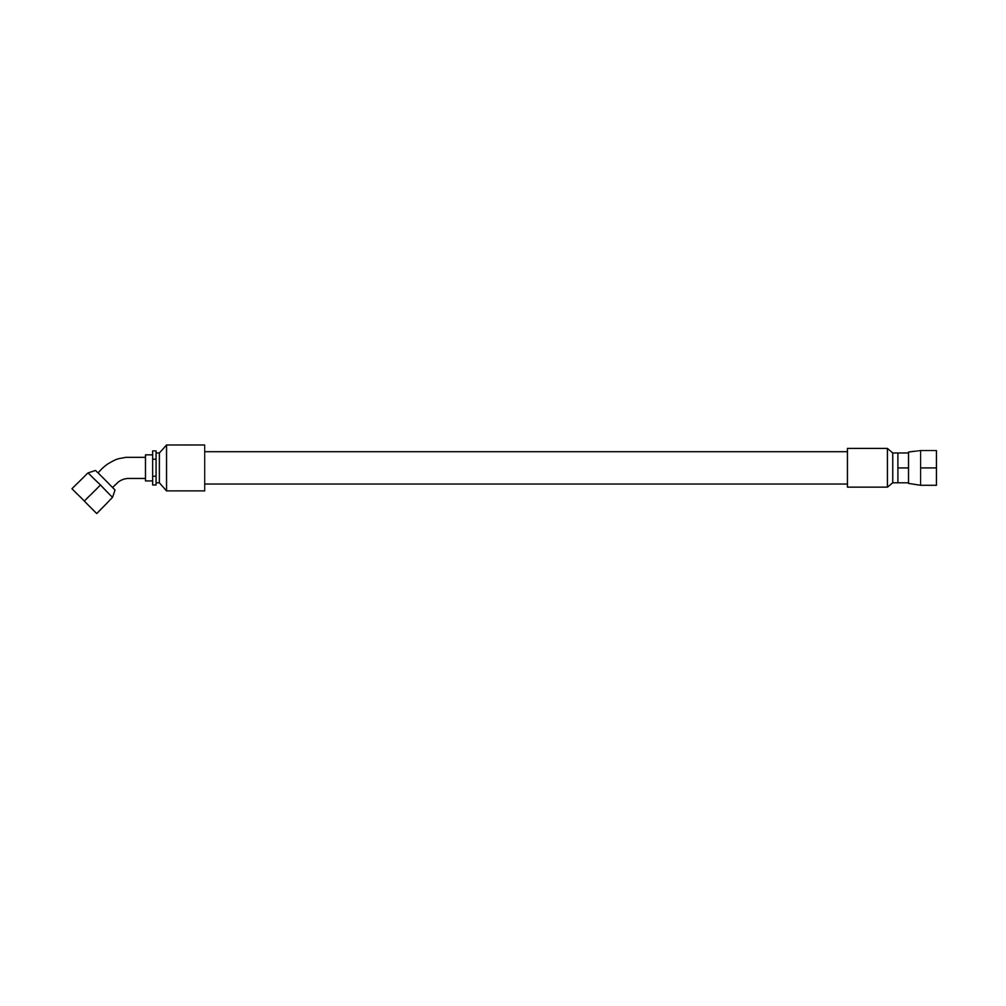 John Deere Hydraulic Hose - KK44320